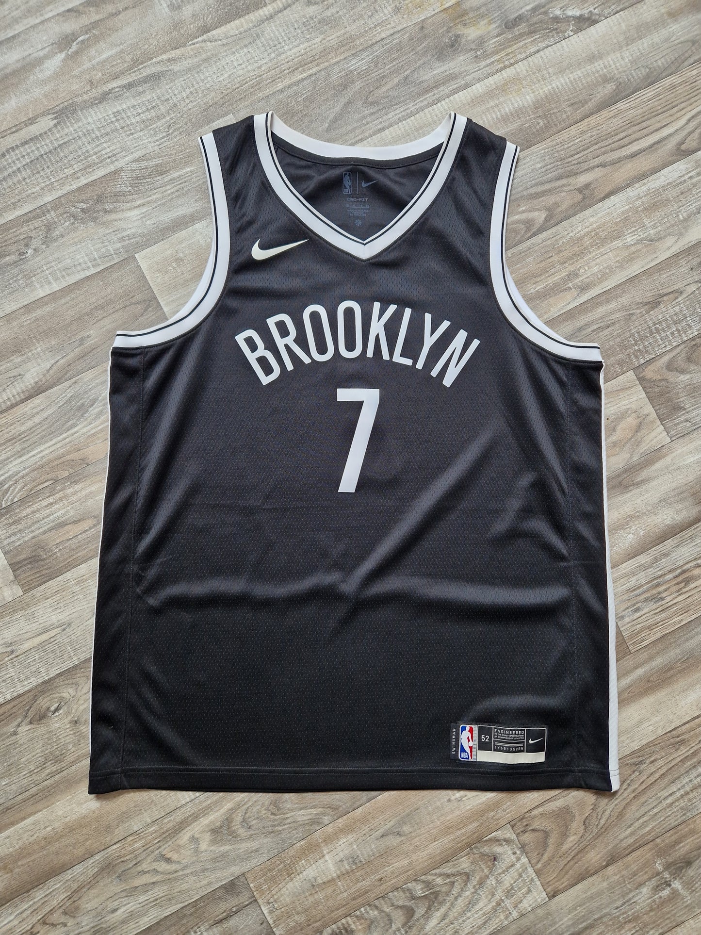 Kevin Durant Brooklyn Nets Jersey Size XL
