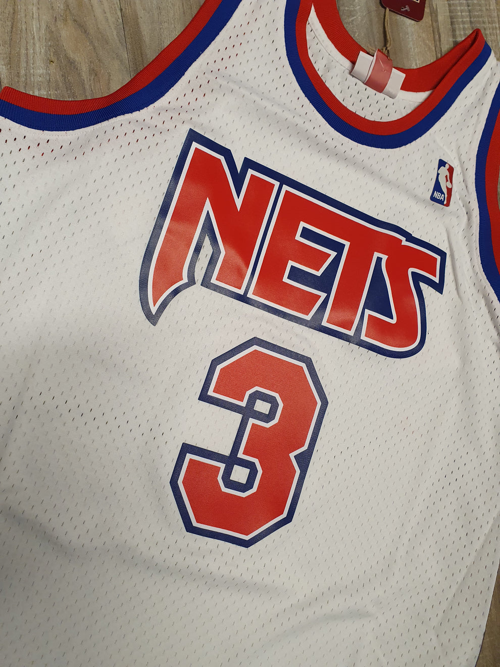 Drazen Petrovic New Jersey Nets Home 1992-93 Jersey Size Medium