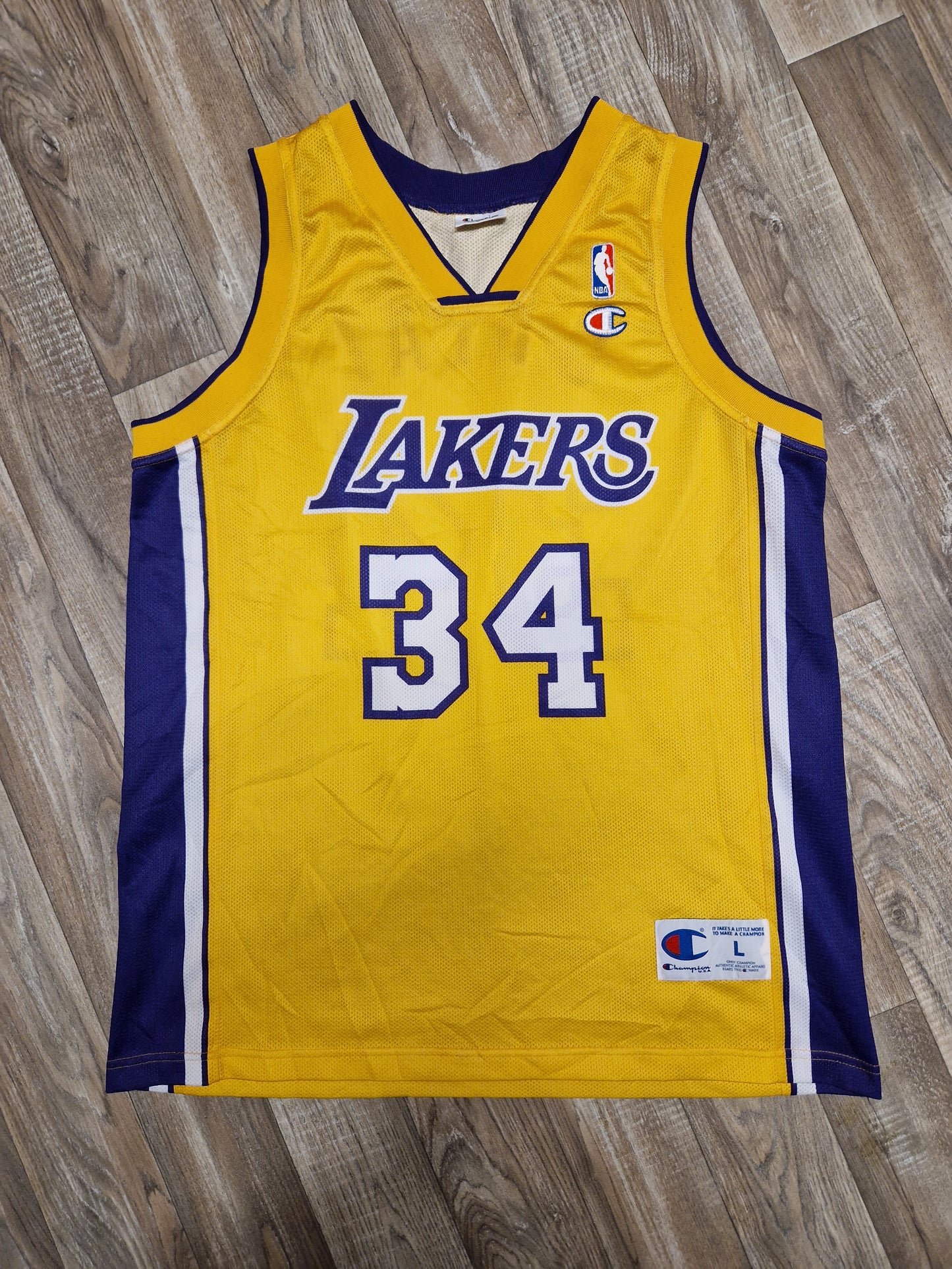 Shaquille O'Neal Los Angeles Lakers Jersey Size Large