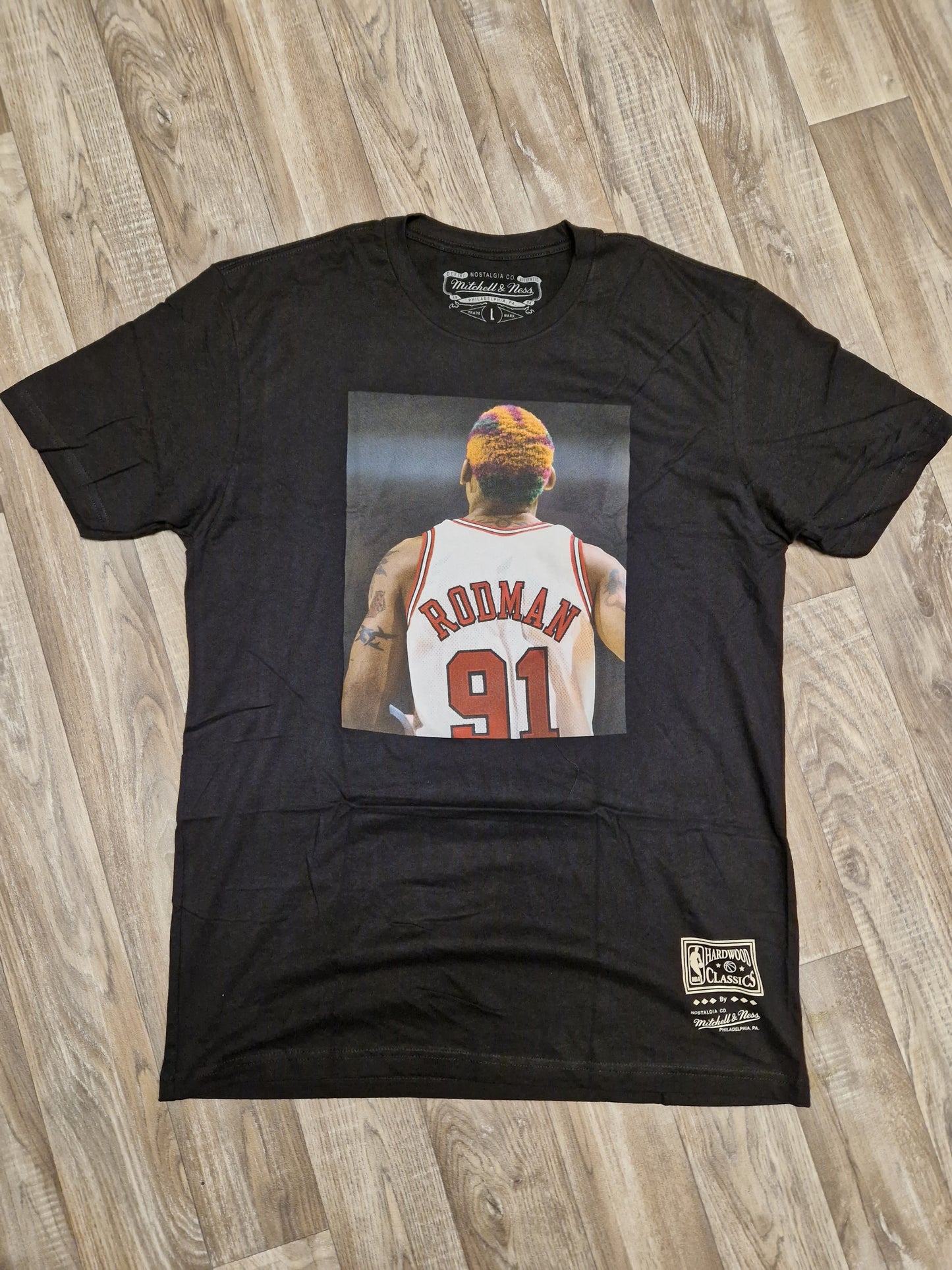 Dennis Rodman Chicago Bulls T-Shirt Size Large