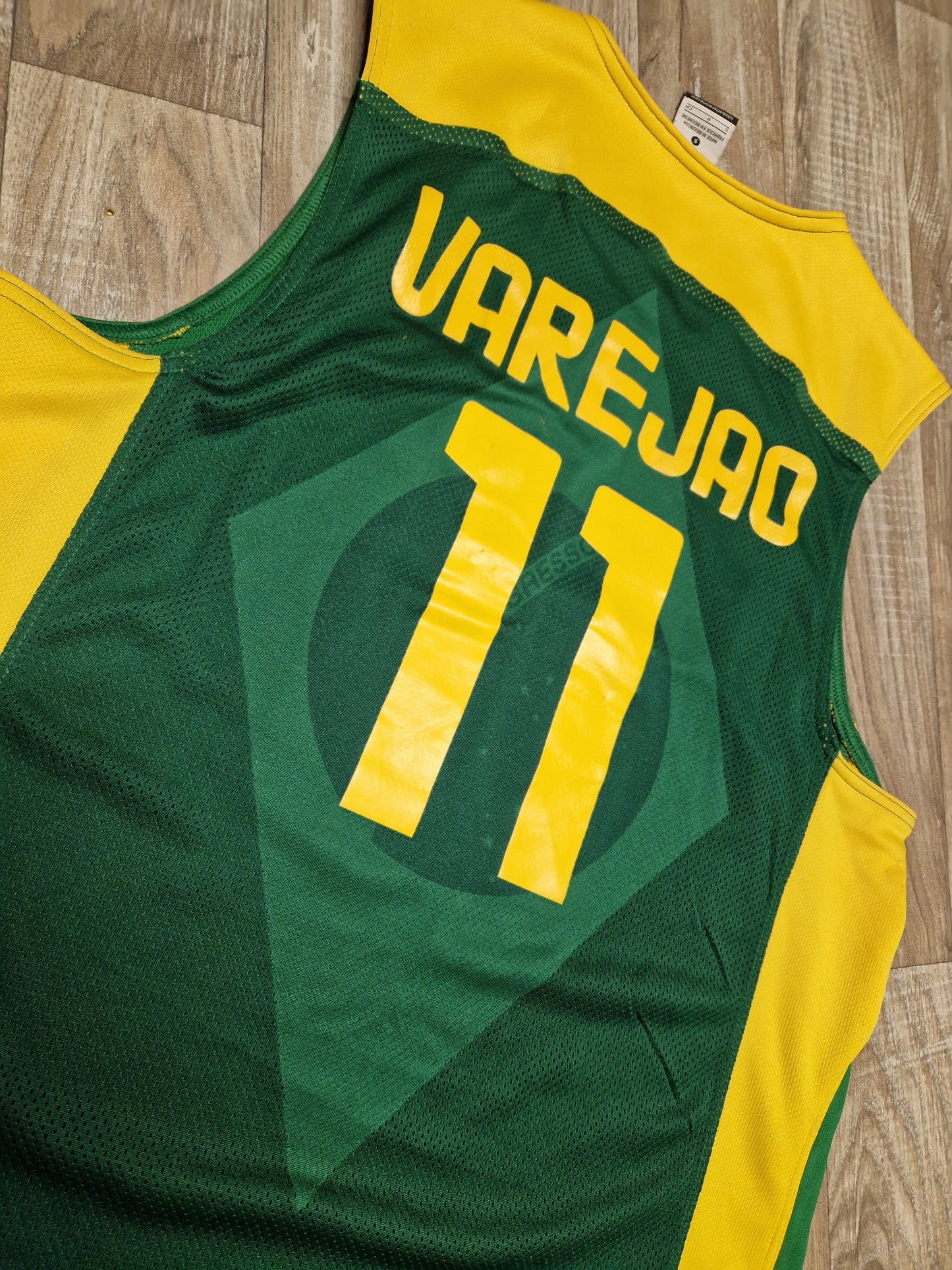 Anderson Varejao Brazil Basketball Jersey Size Small