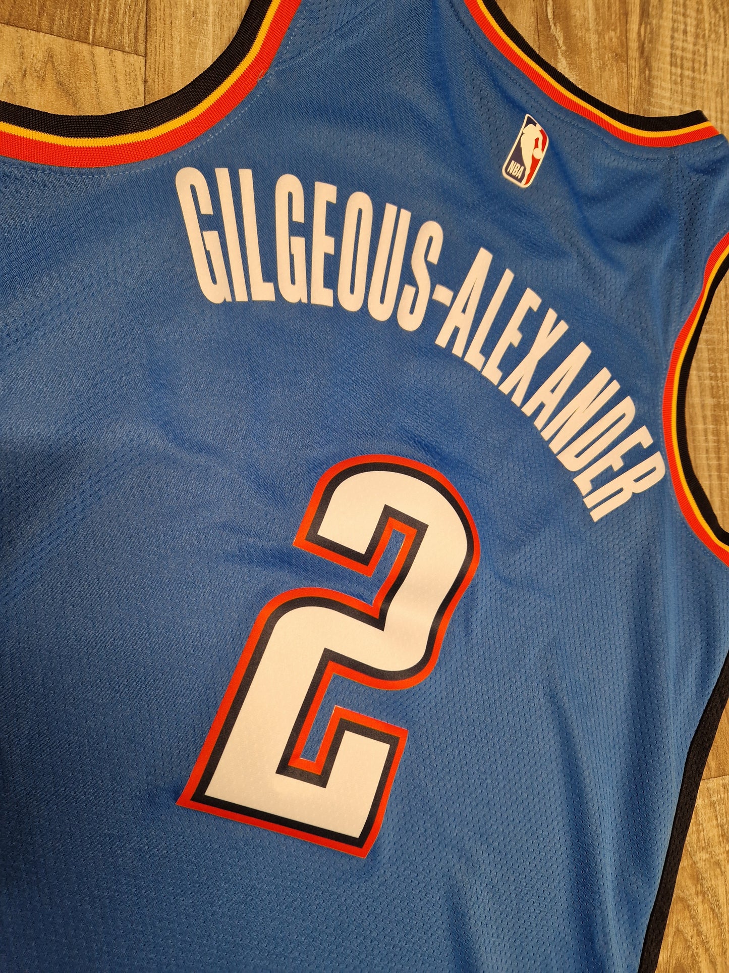 Shai Gilgeous-Alxander Oklahoma City Thunder Jersey Size Large