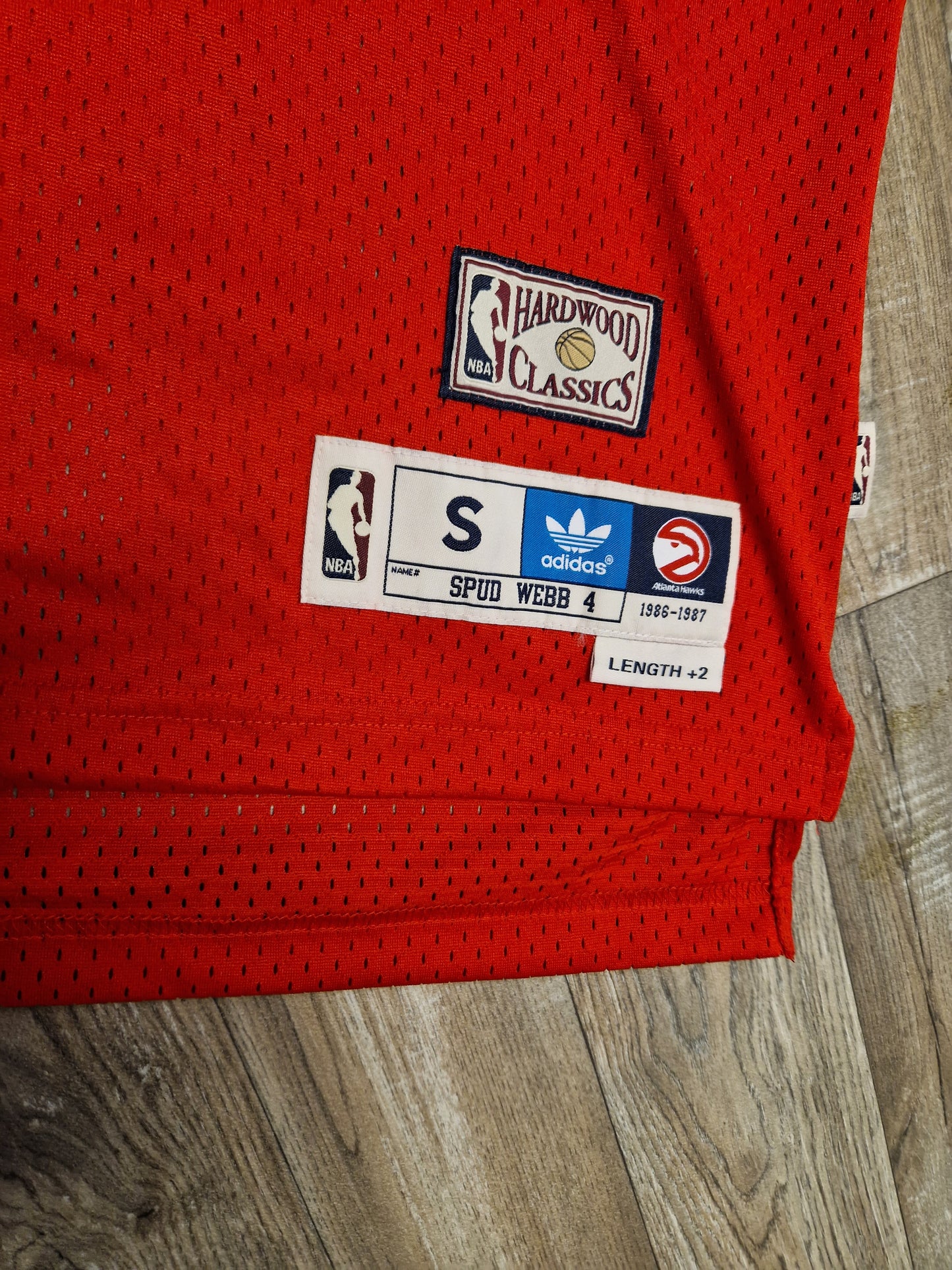 Spud Webb Atlanta Hawks Jersey Size Small