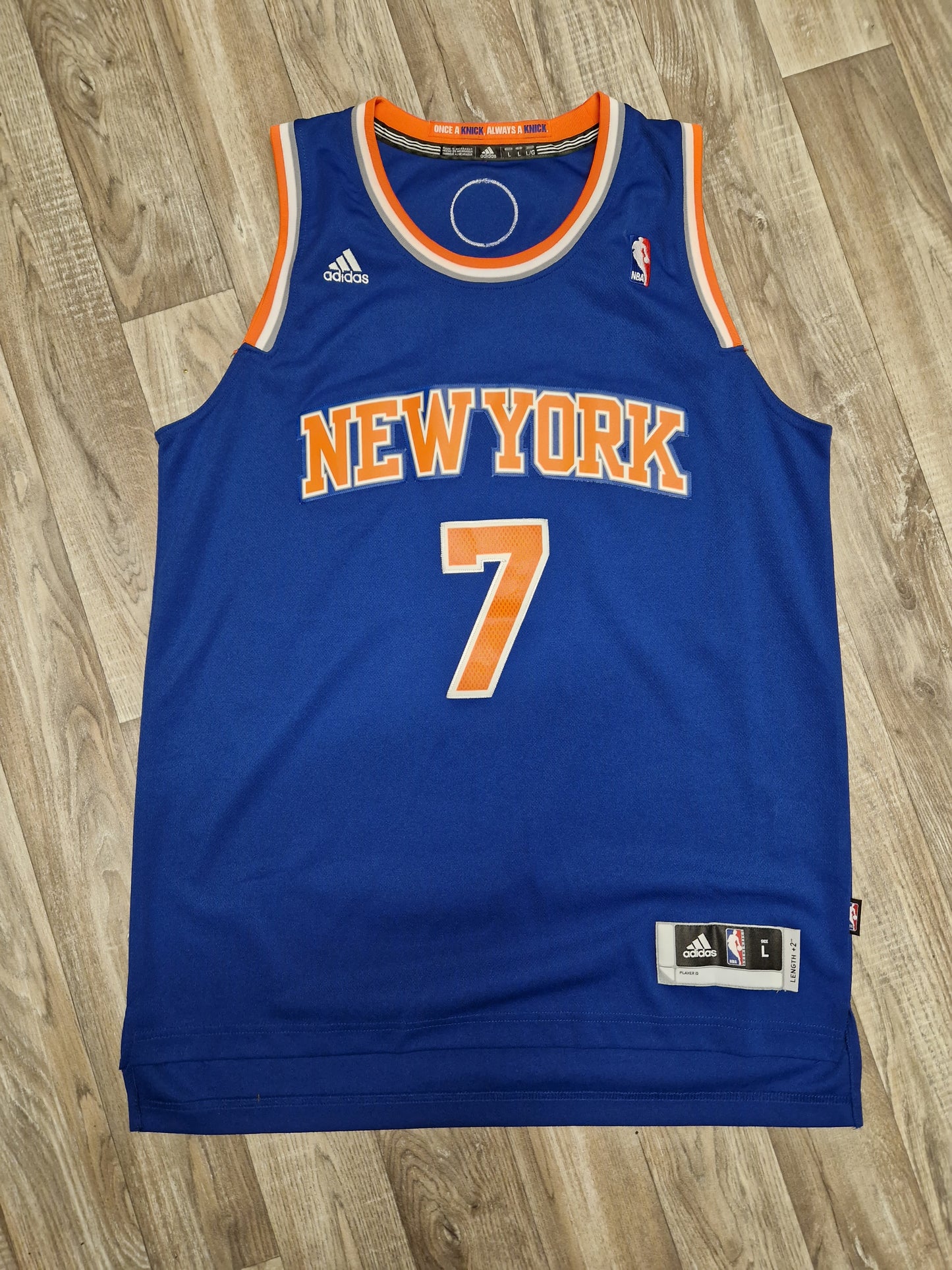 Carmelo Anthony New York Knicks Jersey Size Large