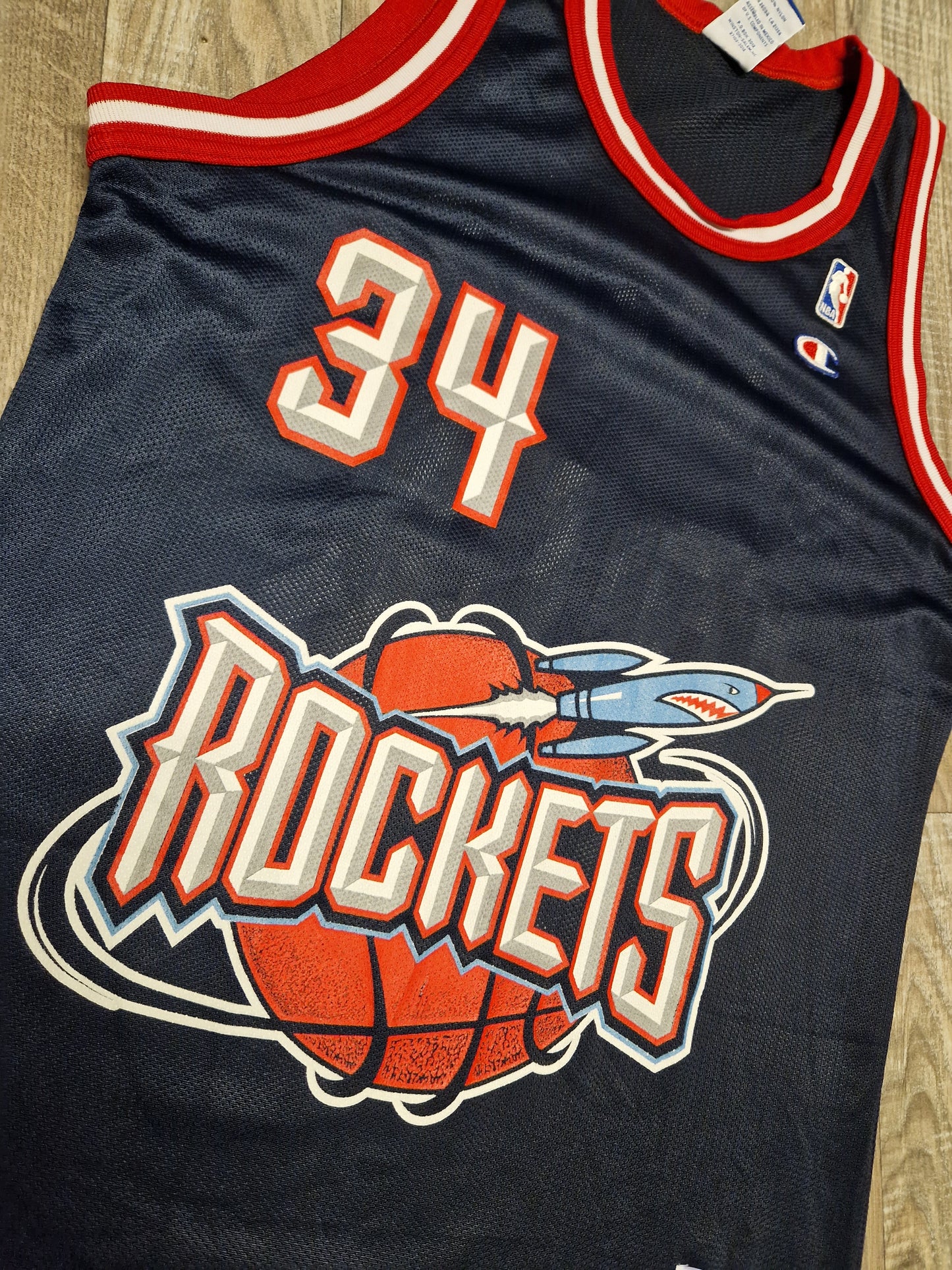 Hakeem Olajuwon Houston Rockets Jersey Size Medium