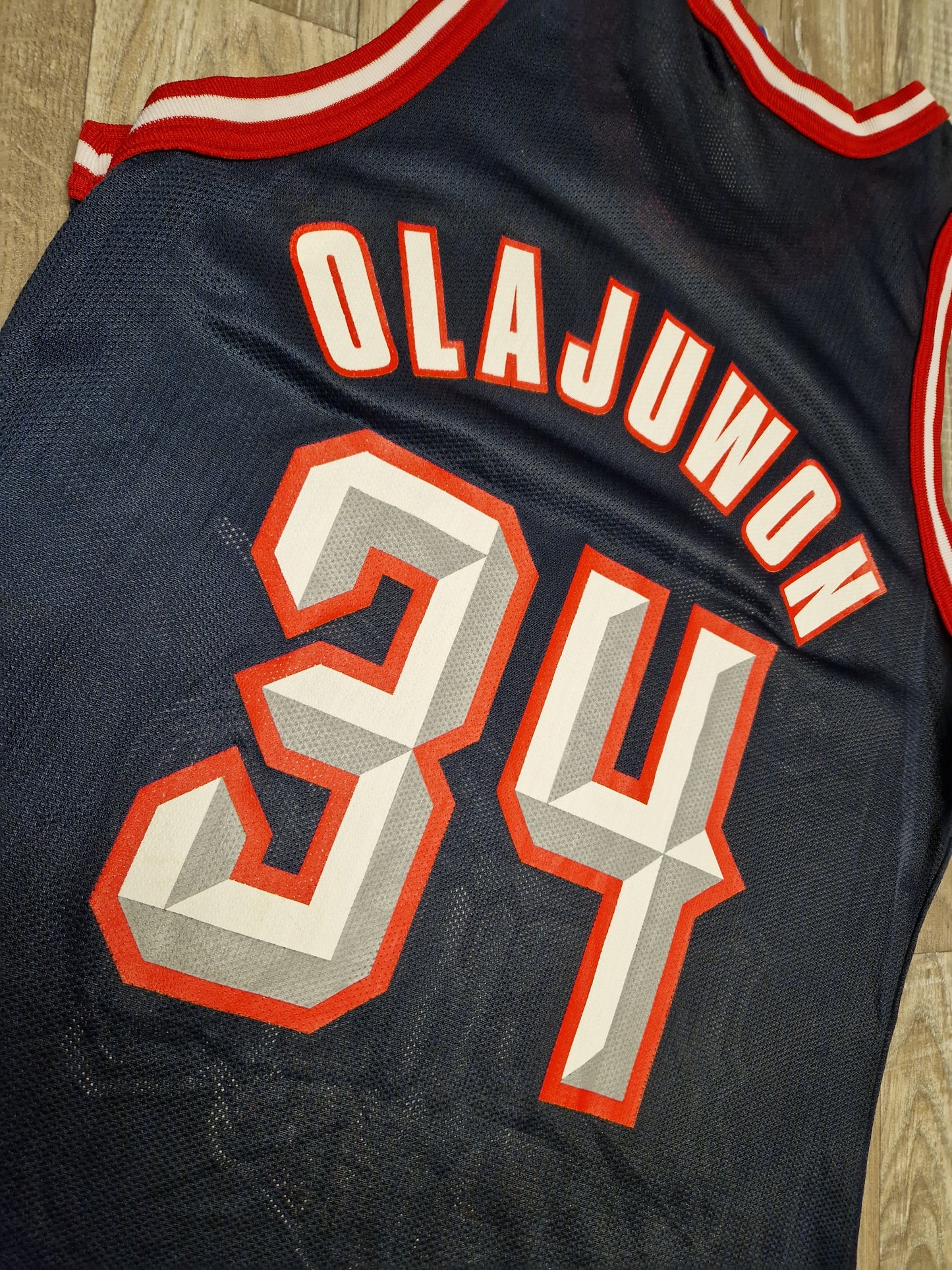 Hakeem Olajuwon Houston Rockets Jersey Size Medium