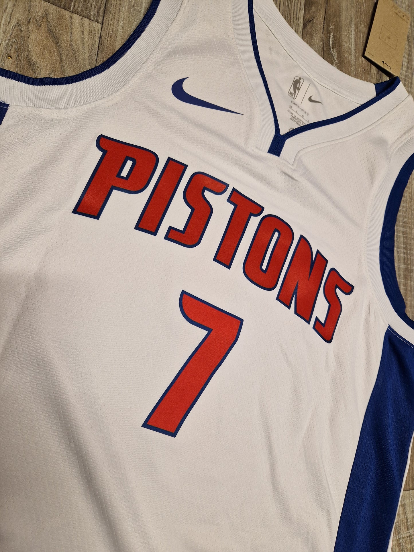 Killian Hayes Detroit Pistons Jersey Size Large