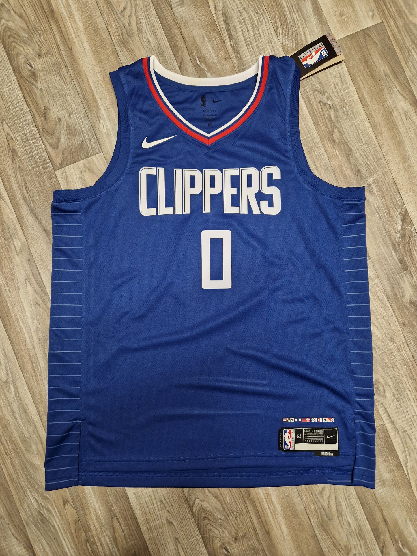 Russell Westbrook Los Angeles Clippers Jersey Size XL