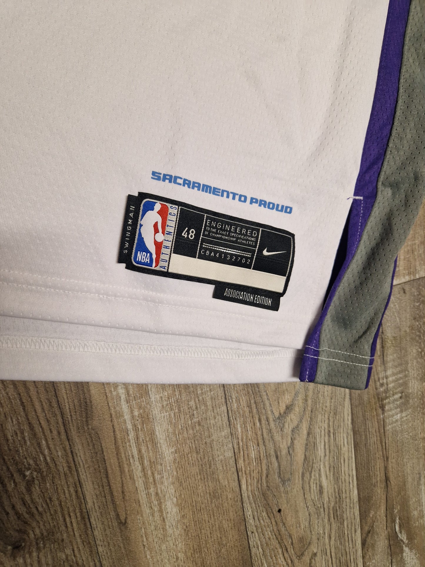 De'Aaron Fox Sacramento Kings Jersey Size Large