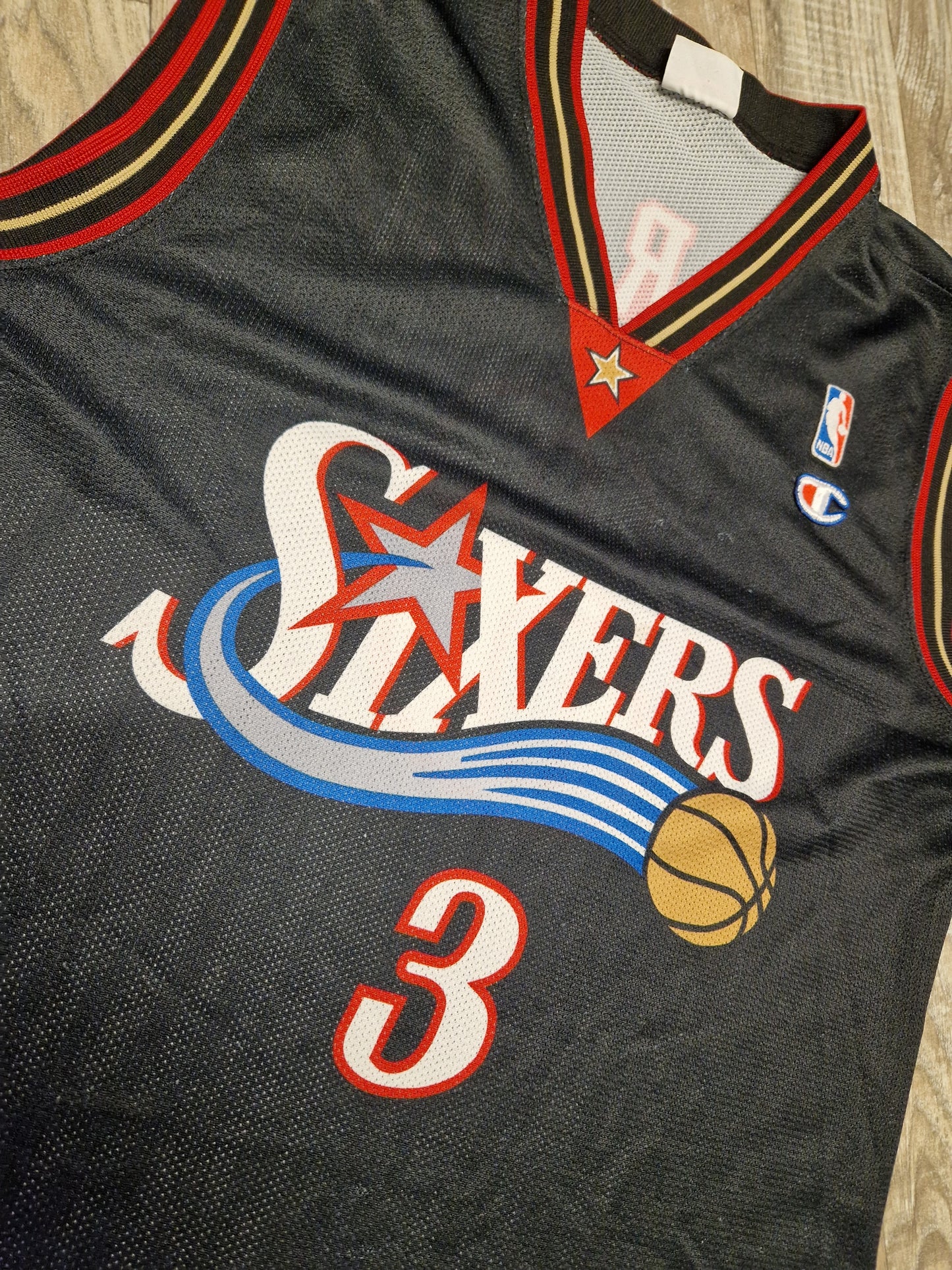 Allen Iverson Philadelphia 76ers Jersey Size Medium