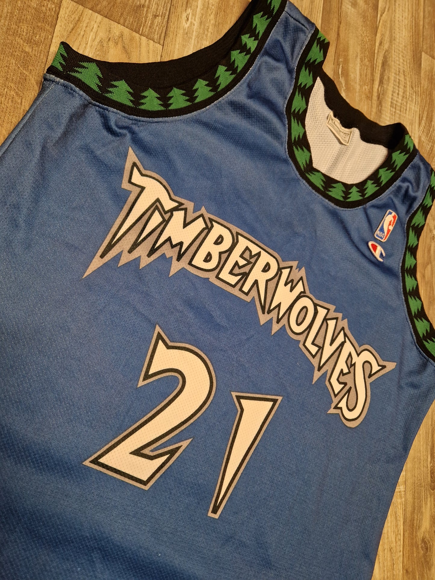 Kevin Garnett Minnesota Timberwolves Jersey Size Large