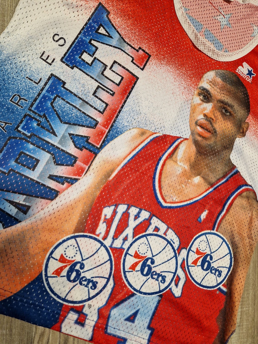 Charles barkley cheap 76ers throwback jersey