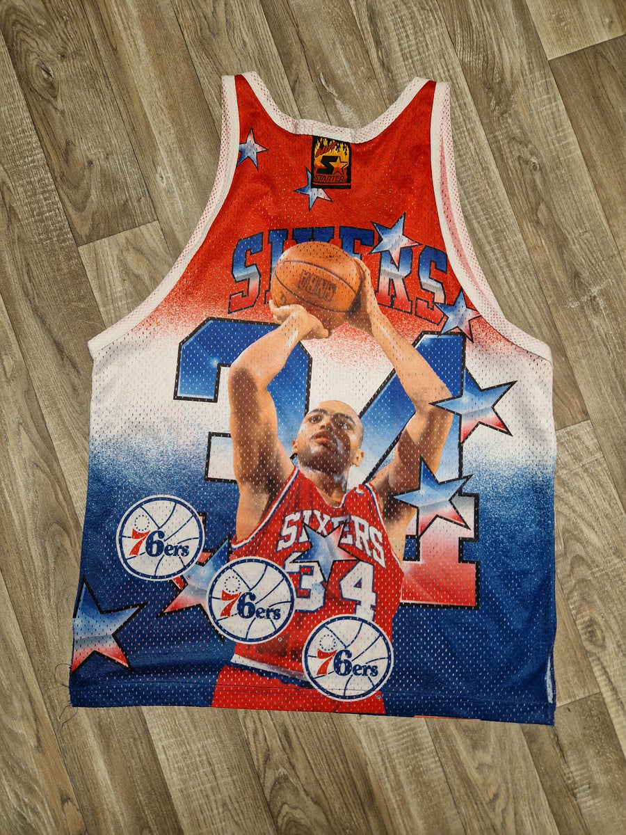 Charles barkley philadelphia 76ers 2025 jersey