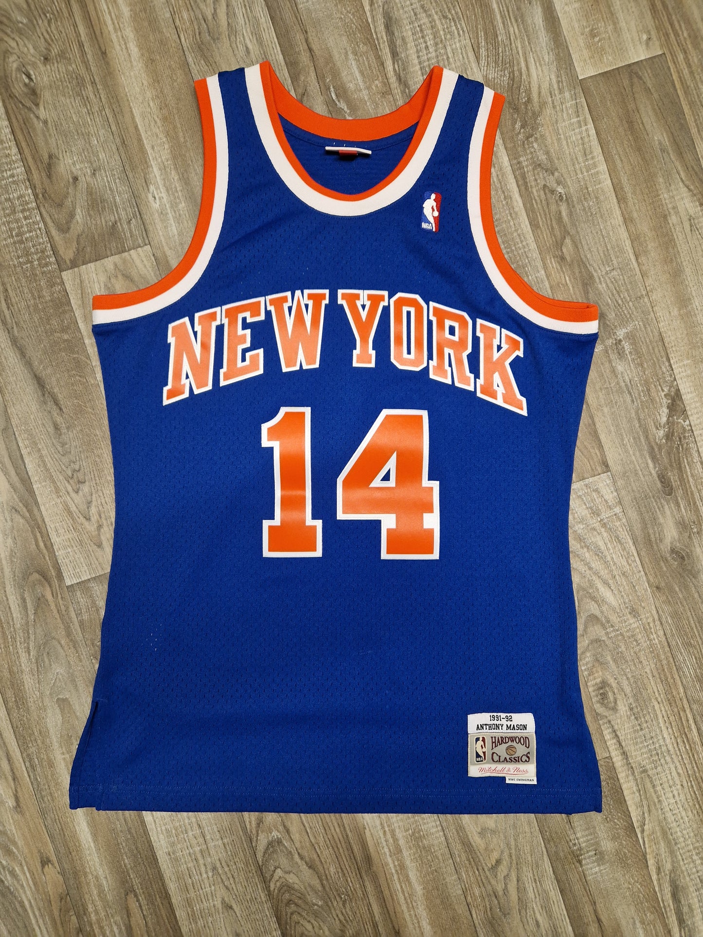 Anthony Mason New York Knicks Jersey Size Medium