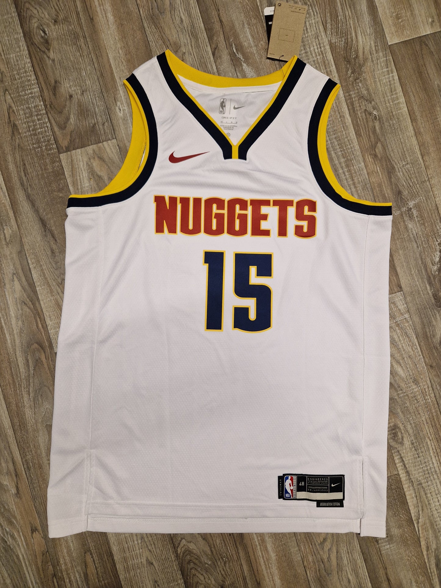 Nikola Jokic Denver Nuggets Jersey Size Large