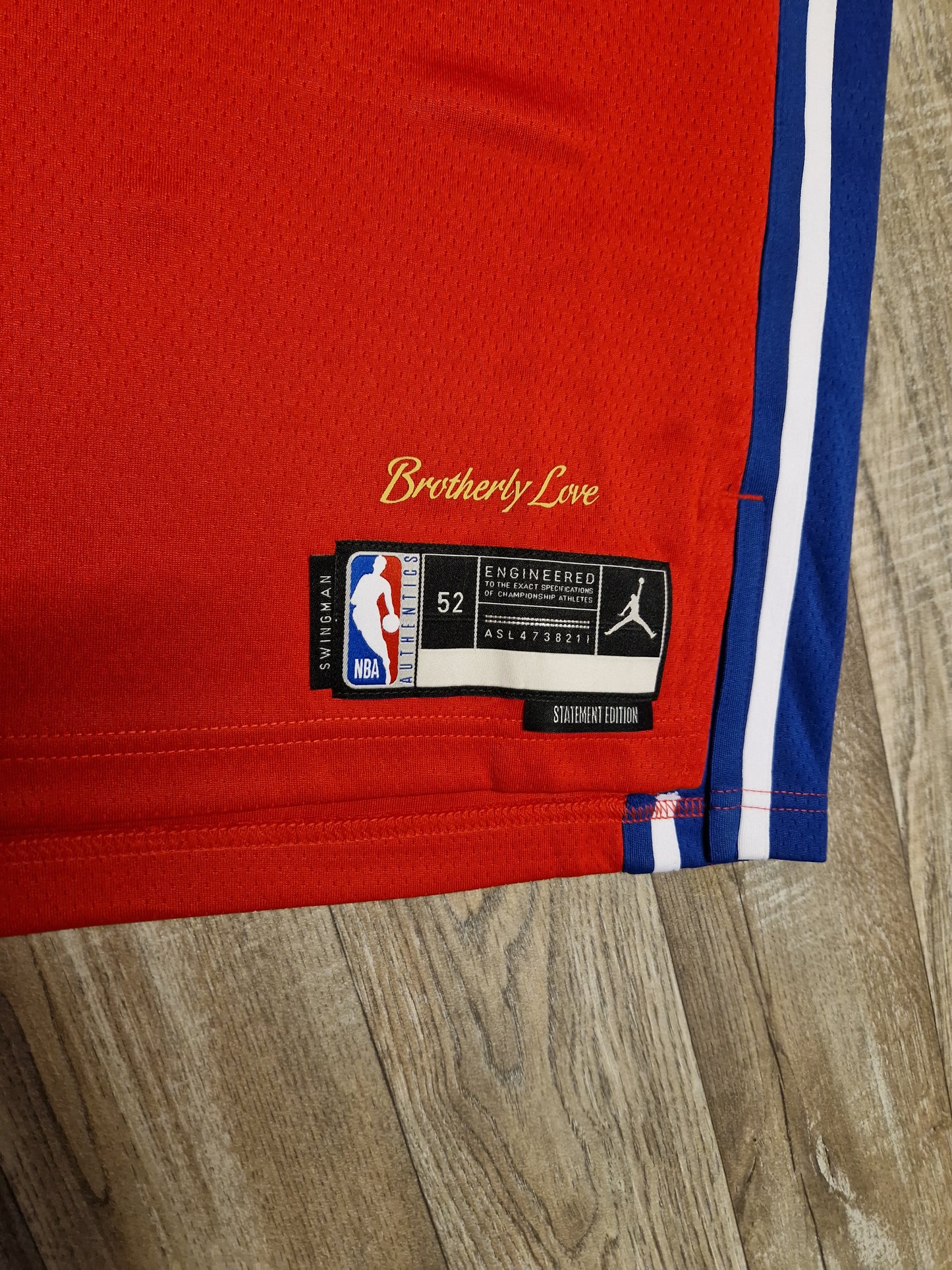 James Harden Philadelphia 76ers Jersey Size XL