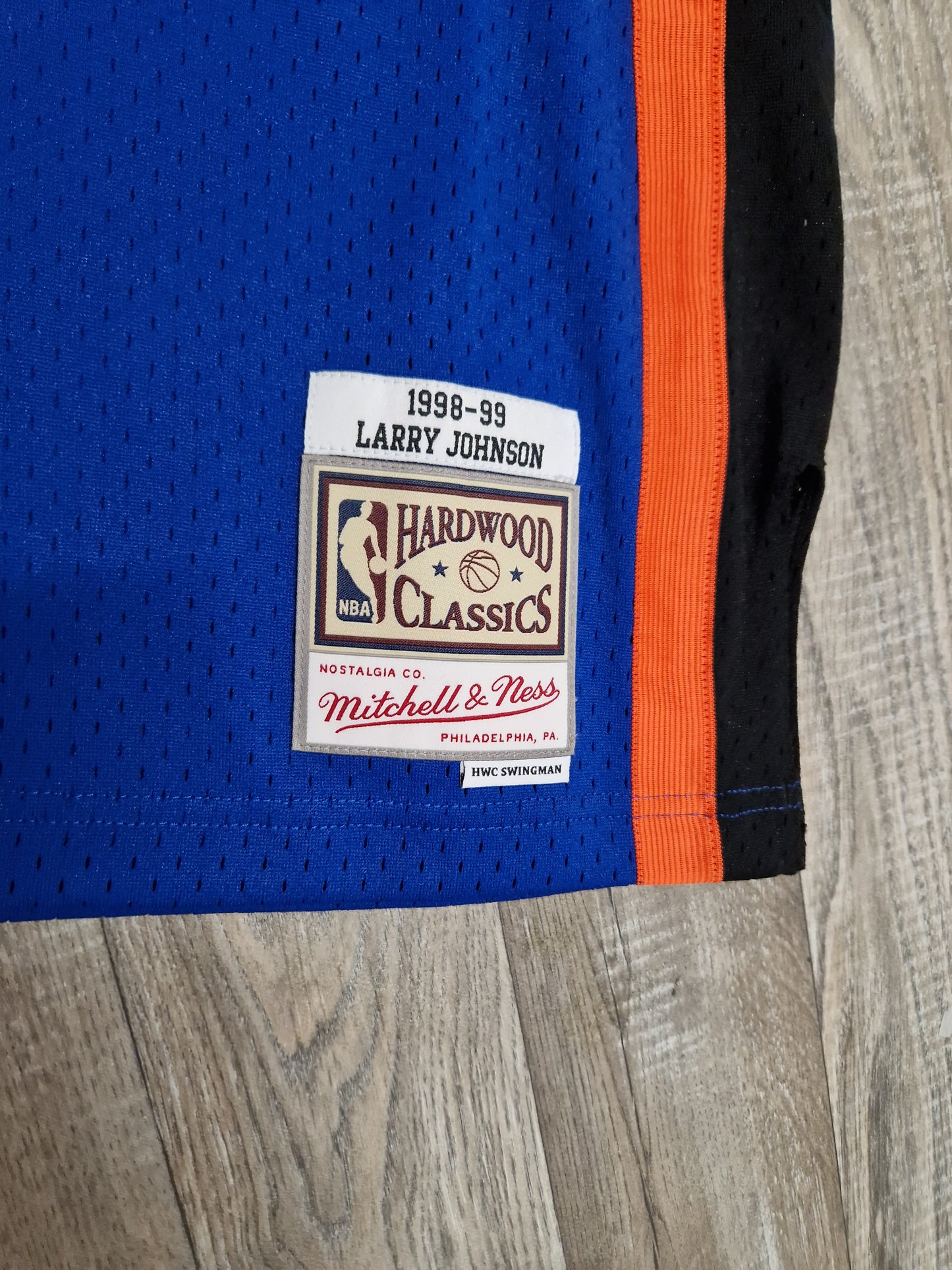 Larry Johnson New York Knicks Jersey Size Large