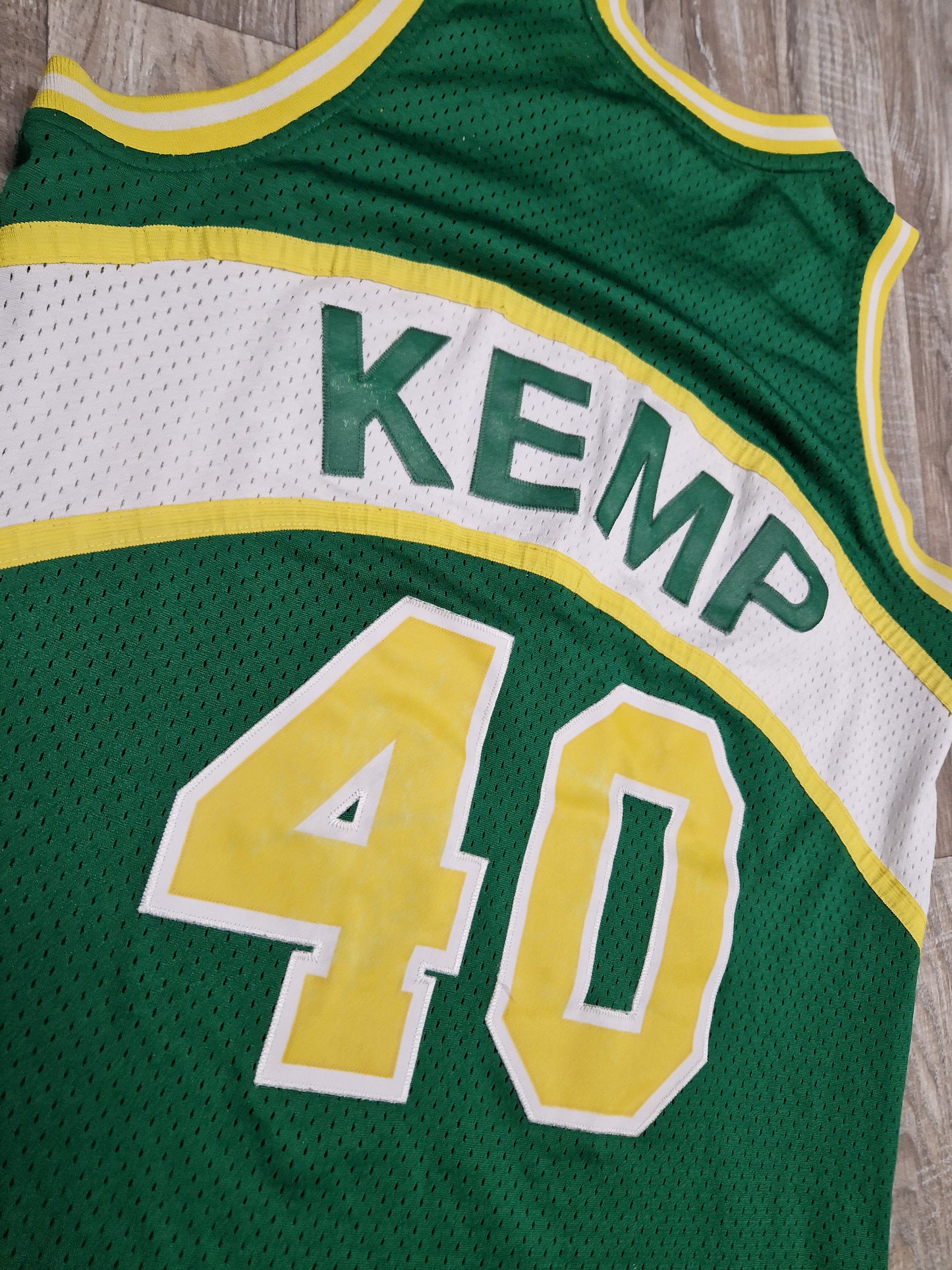 Shawn Kemp Seattle Supersonics Jersey Size Medium