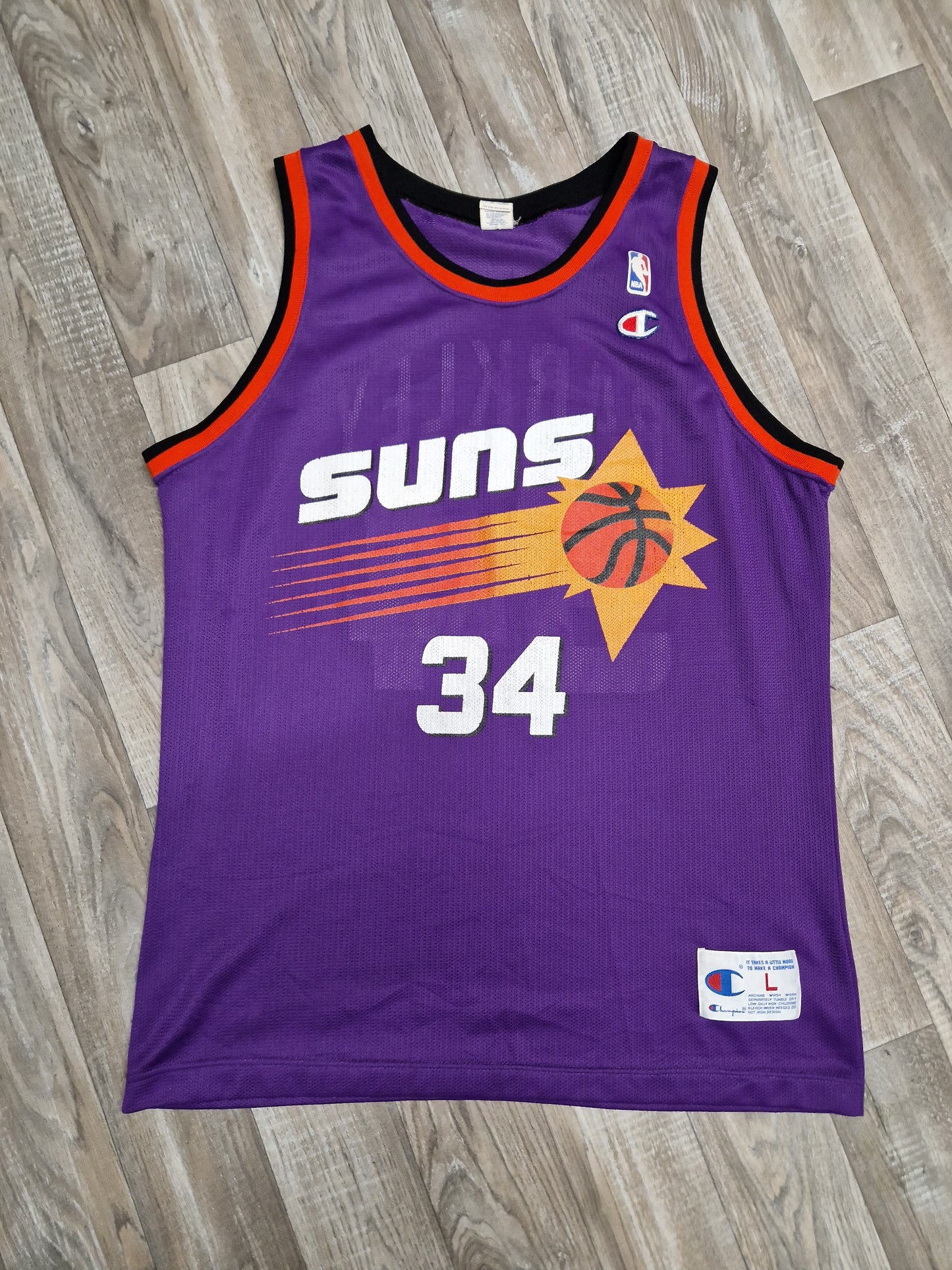 Charles Barkley Phoenix Suns Jersey Size Large