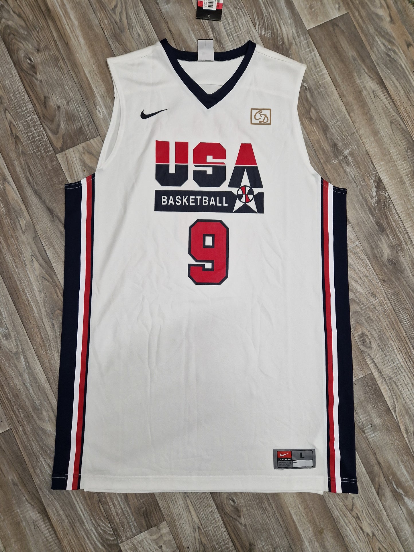 Michael Jordan Team USA Jersey Size Large