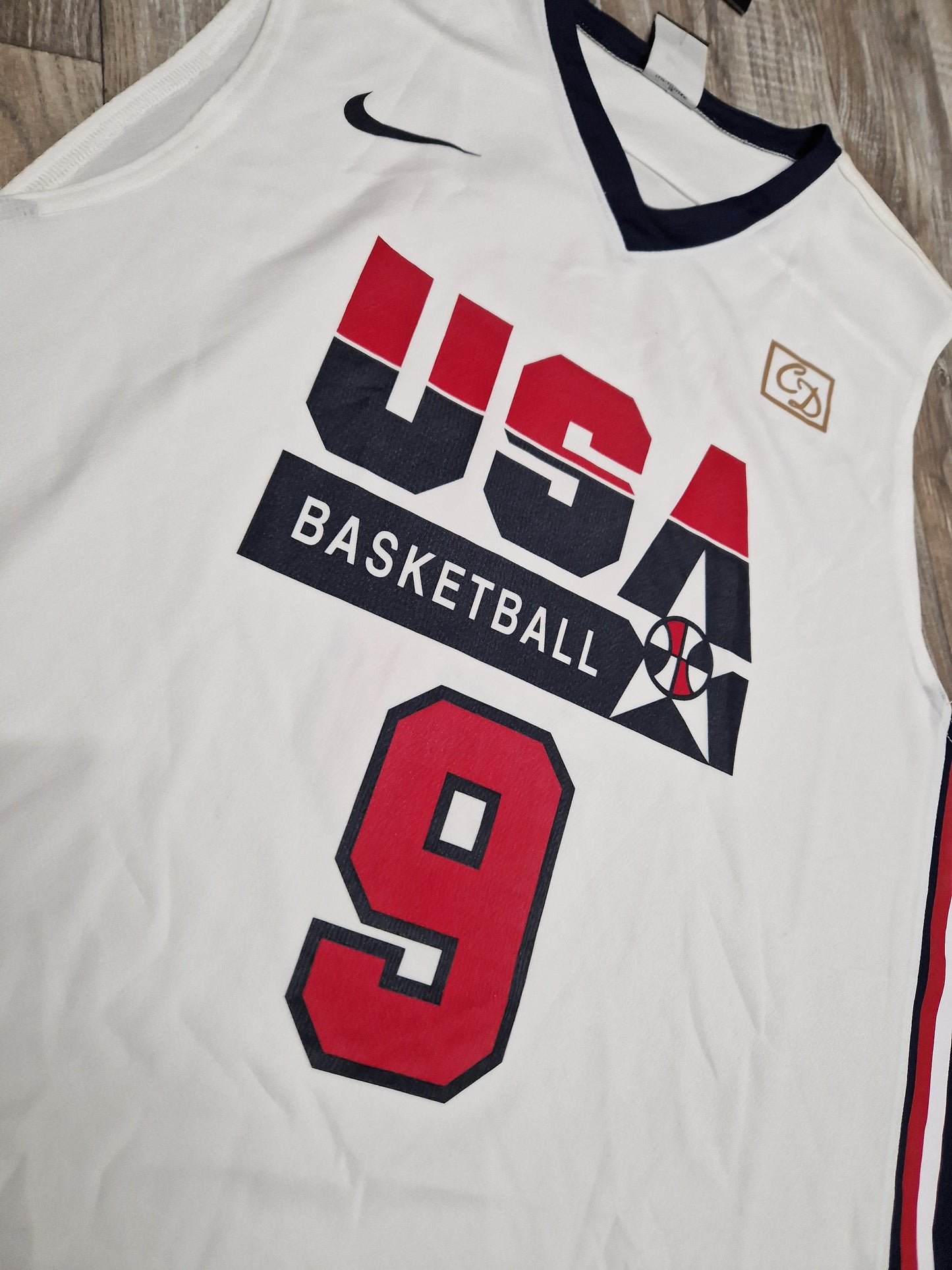 Michael Jordan Team USA Jersey Size Large