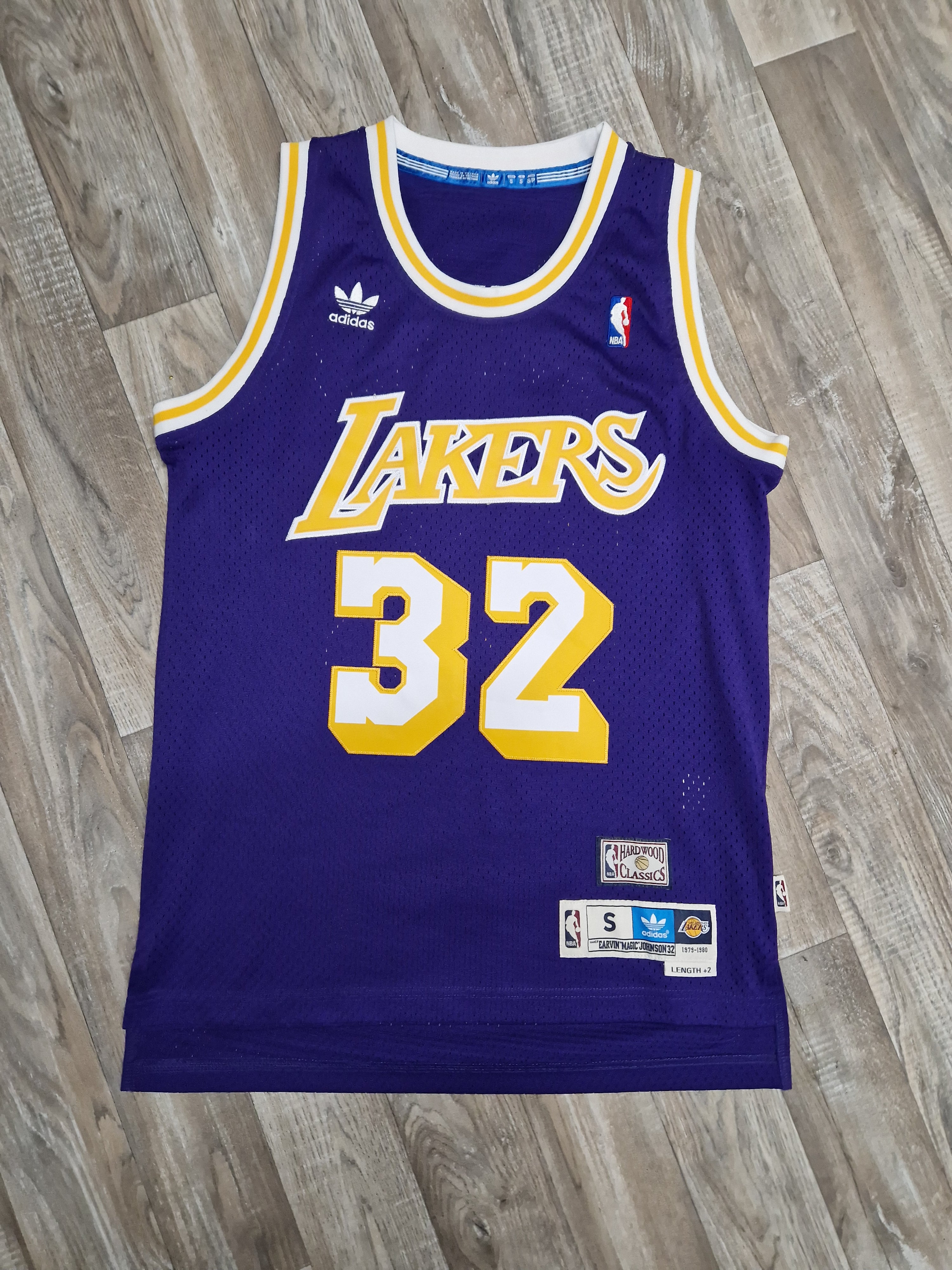 Magic Johnson Los Angeles Lakers Jersey Size Small The Throwback Store