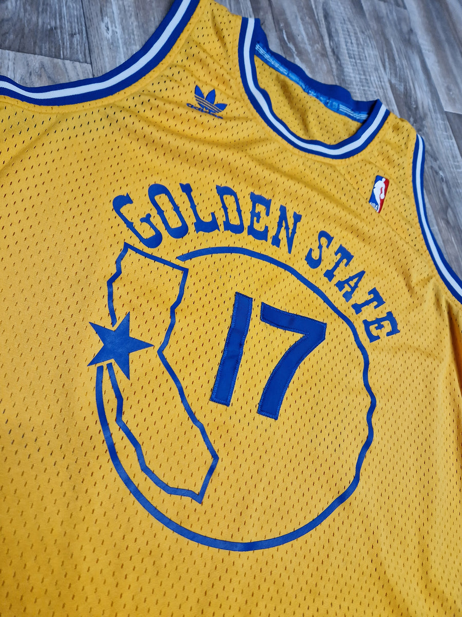 Chris Mullin Golden State Warriors Jersey Size Small The