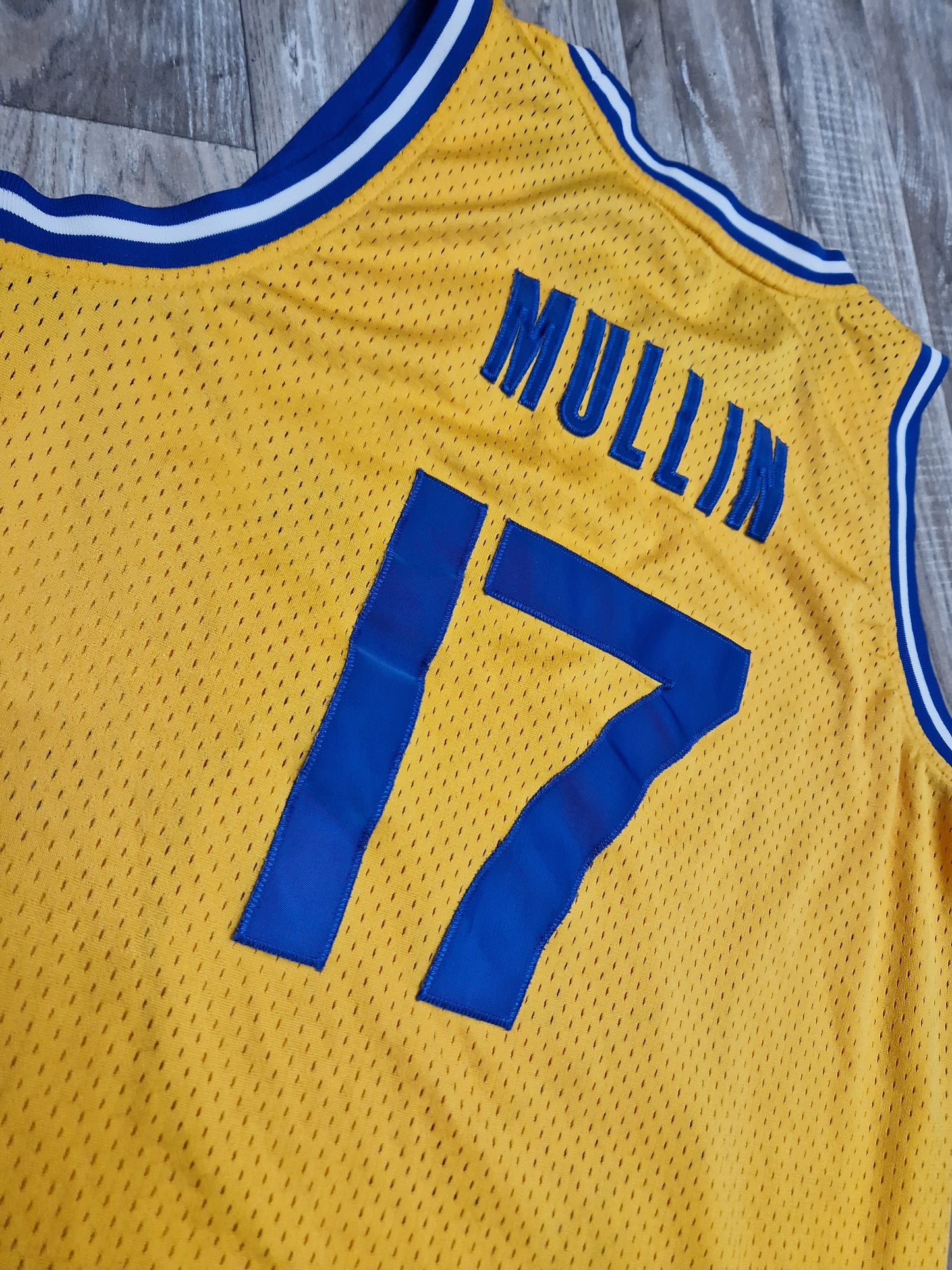 Chris Mullin Golden State Warriors Jersey Size Small