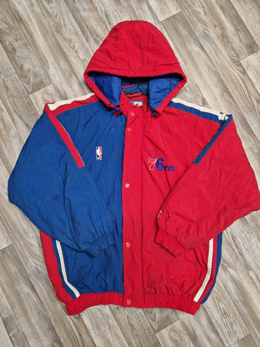 Philadelphia 76ers Jacket Size XL