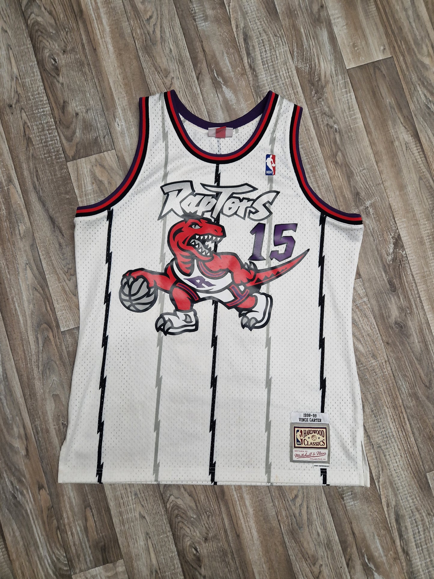 Vince Carter Toronto Raptors Jersey Size Large