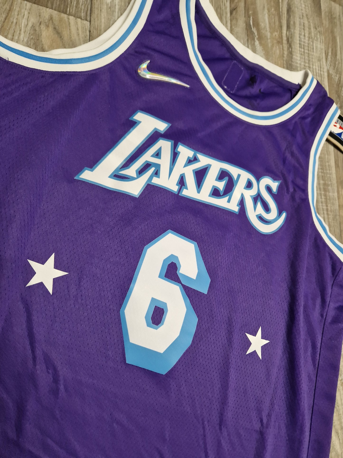 LeBron James Los Angeles Lakers 75th Anniversary Jersey Size XL