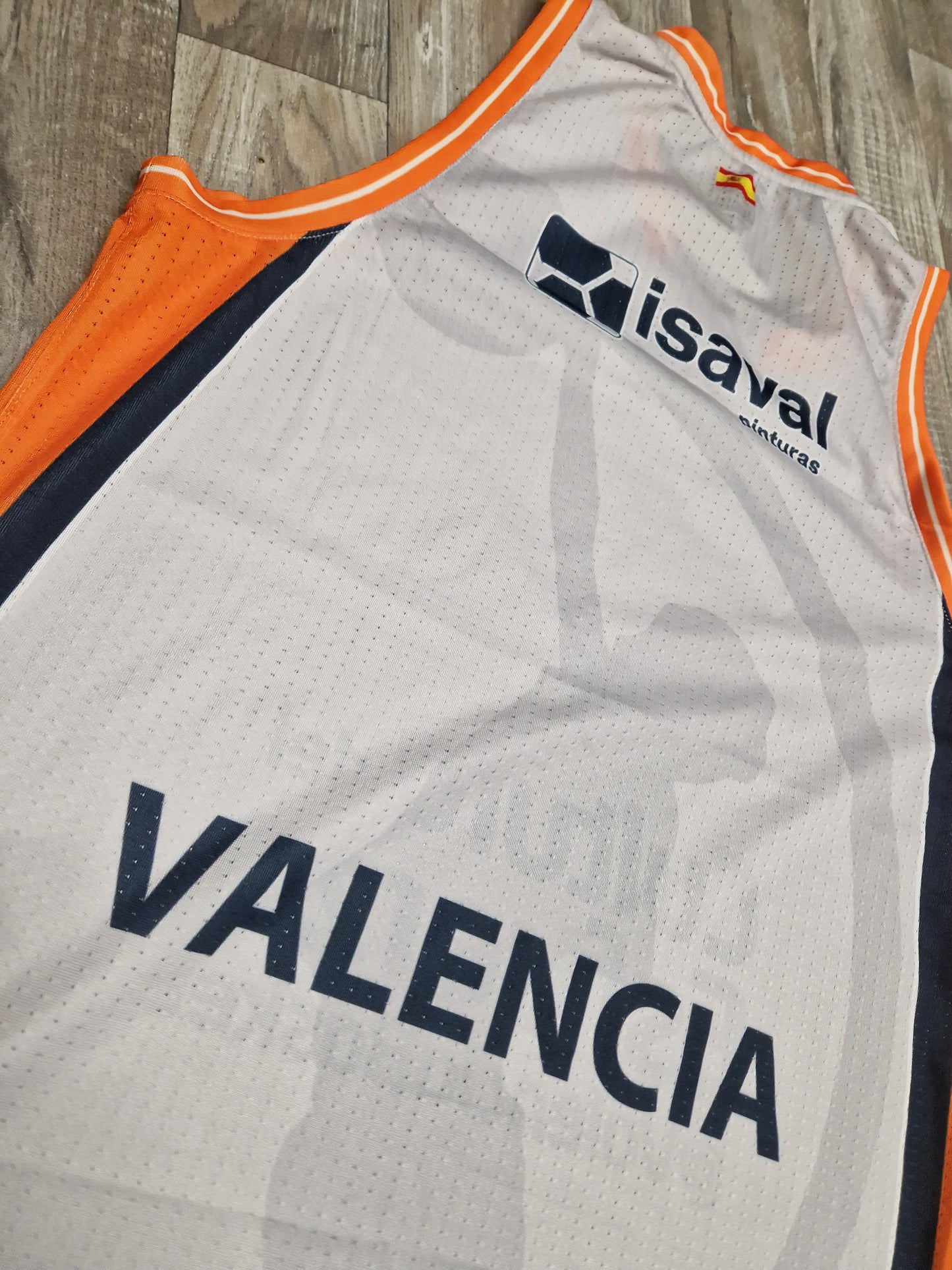 Valencia Basketball Jersey Size Large