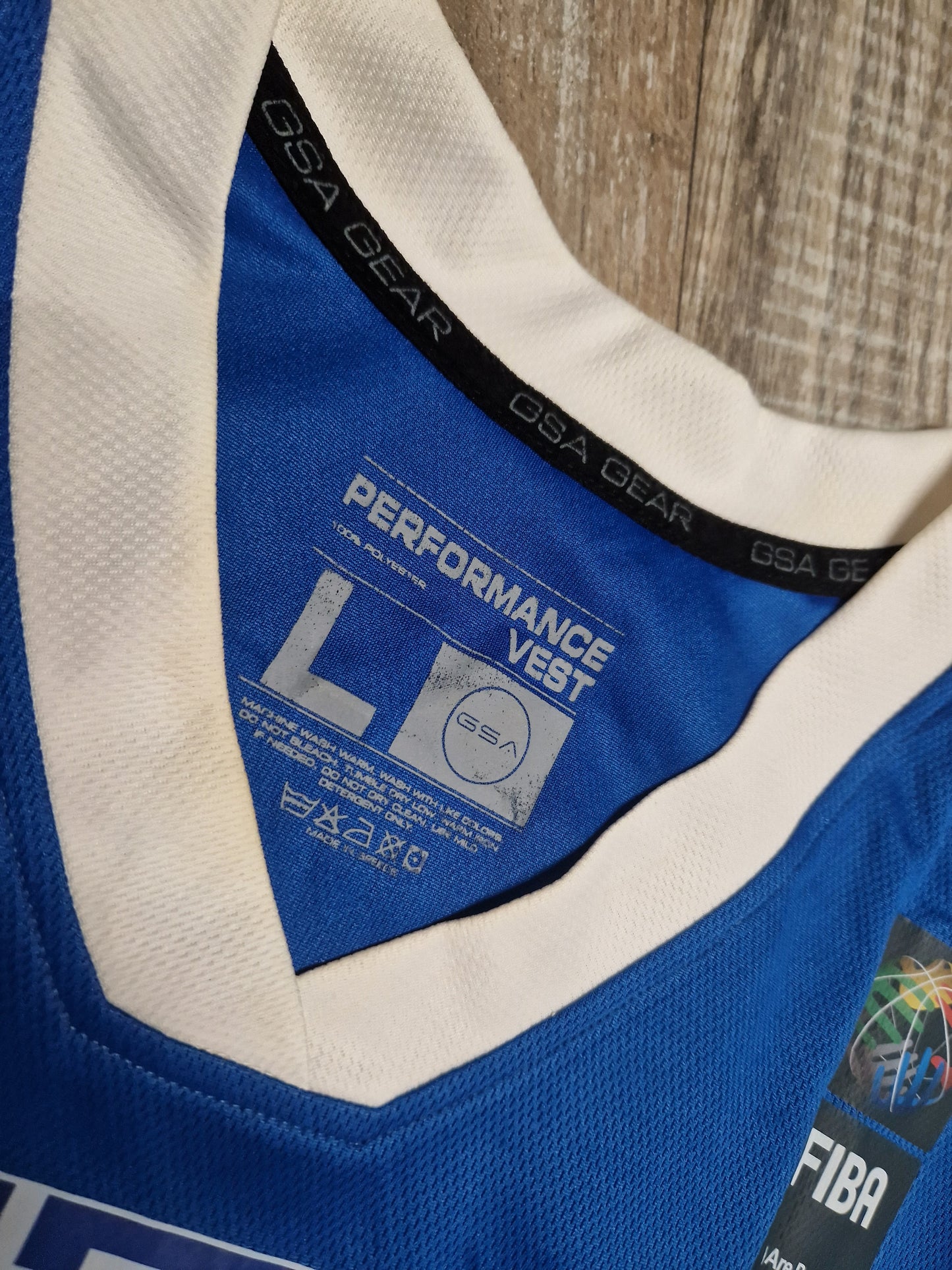Giannis Antetokounmpo Greece Basketball Jersey Size Large