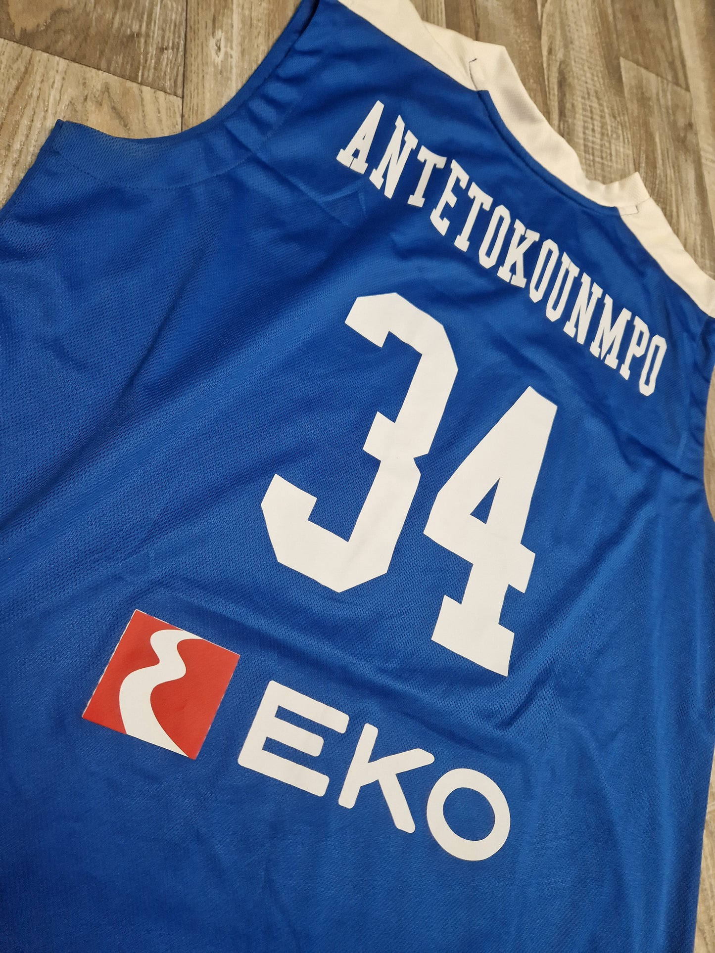 Giannis Antetokounmpo Greece Basketball Jersey Size Large