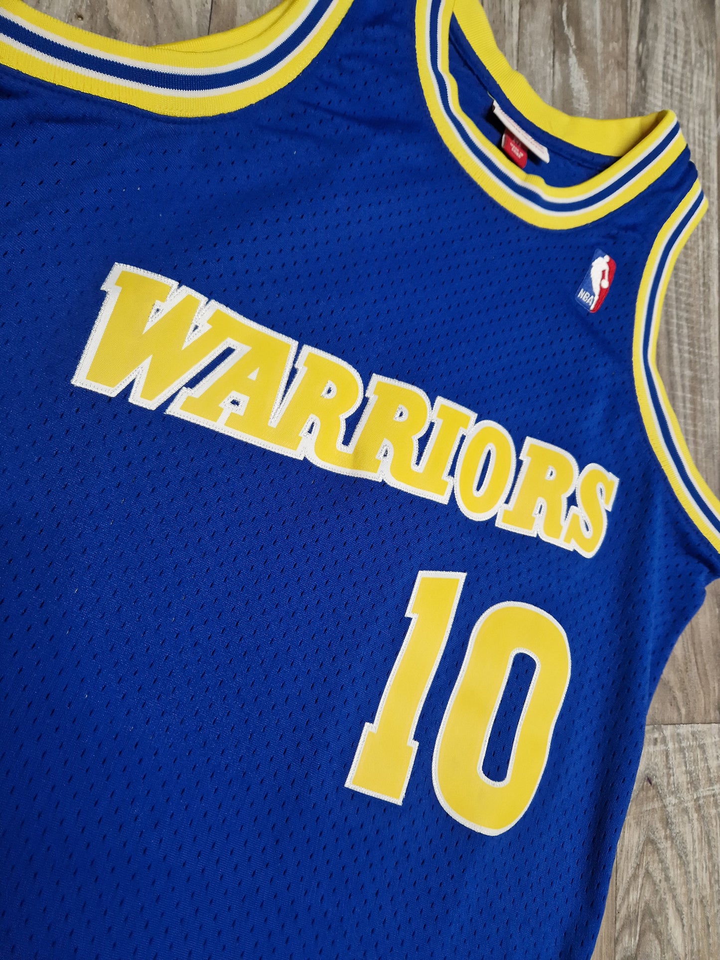Tim Hardaway First Generation Golden State Warriors Jersey Size Medium