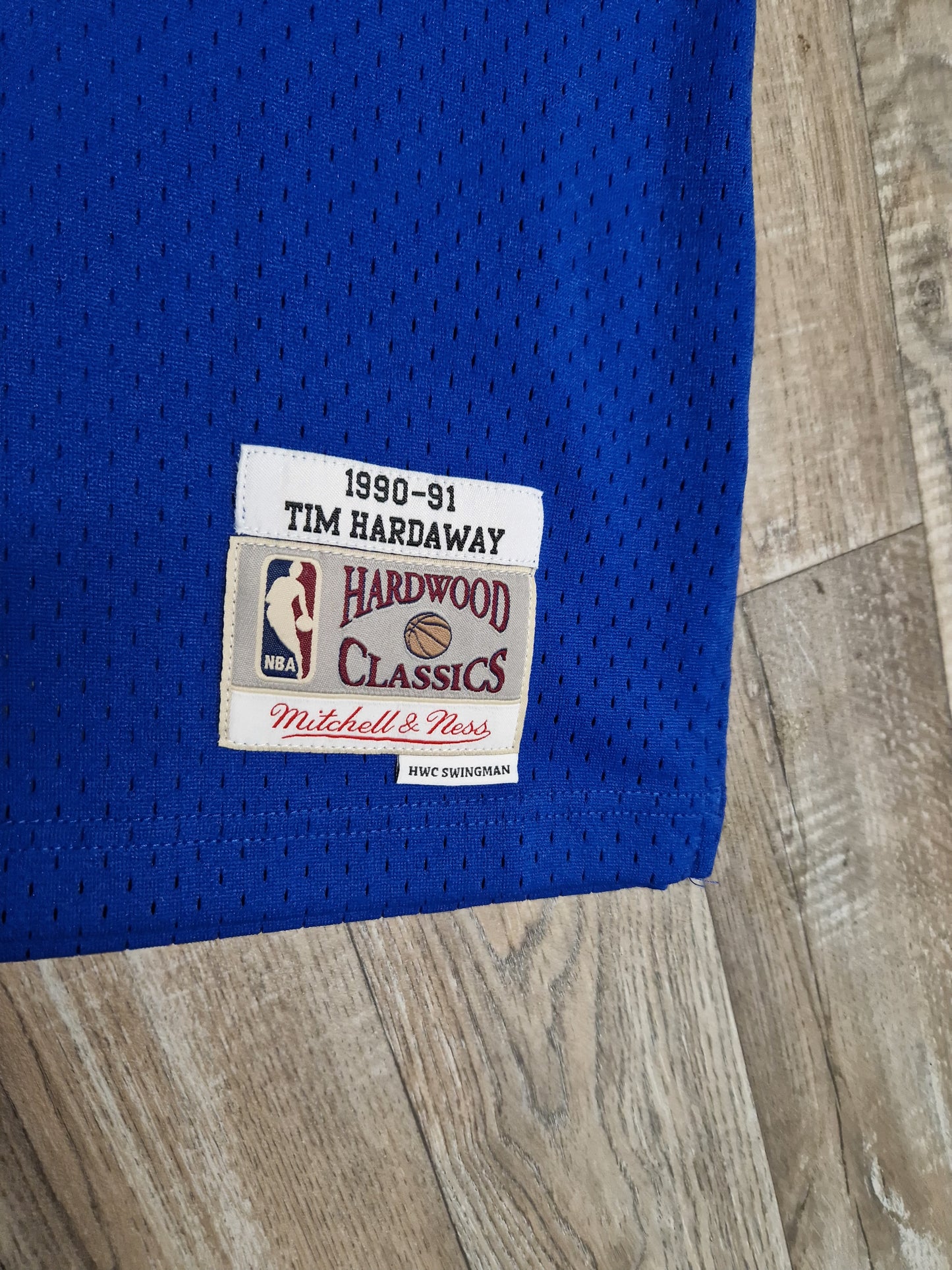 Tim Hardaway First Generation Golden State Warriors Jersey Size Medium
