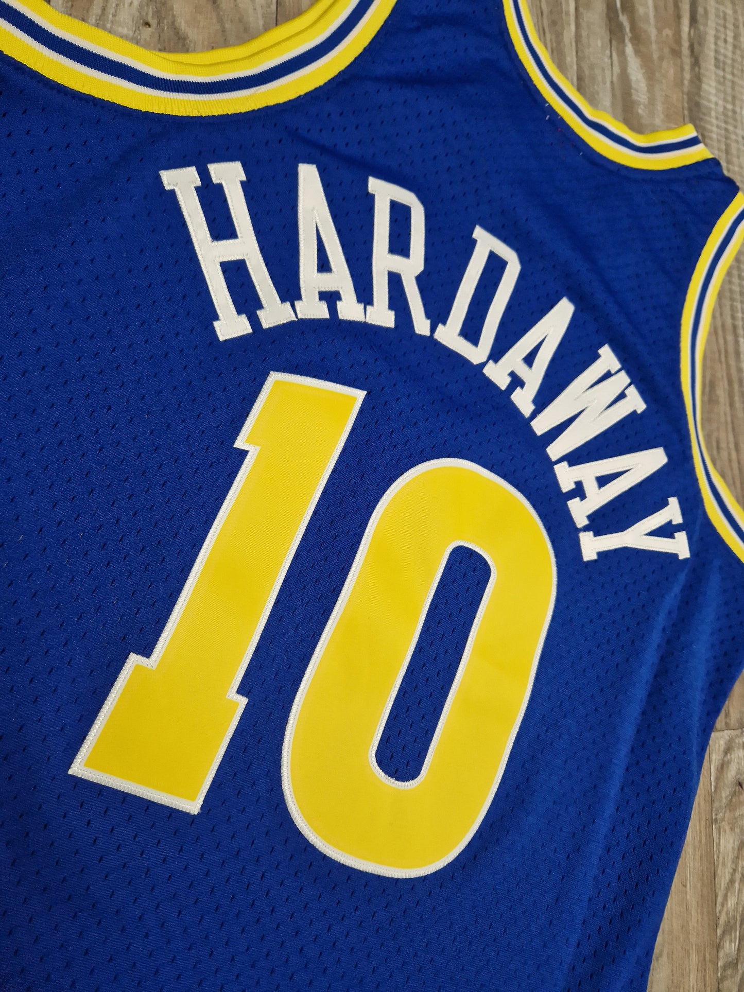 Tim Hardaway First Generation Golden State Warriors Jersey Size Medium