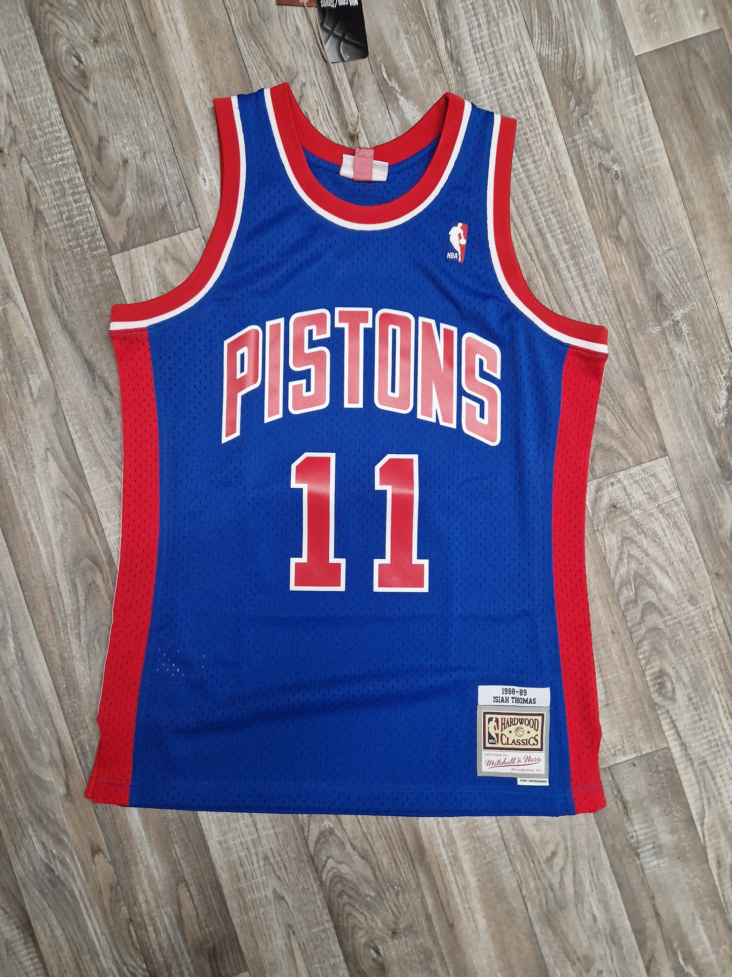 Isiah Thomas Detroit Pistons Jersey Size Medium
