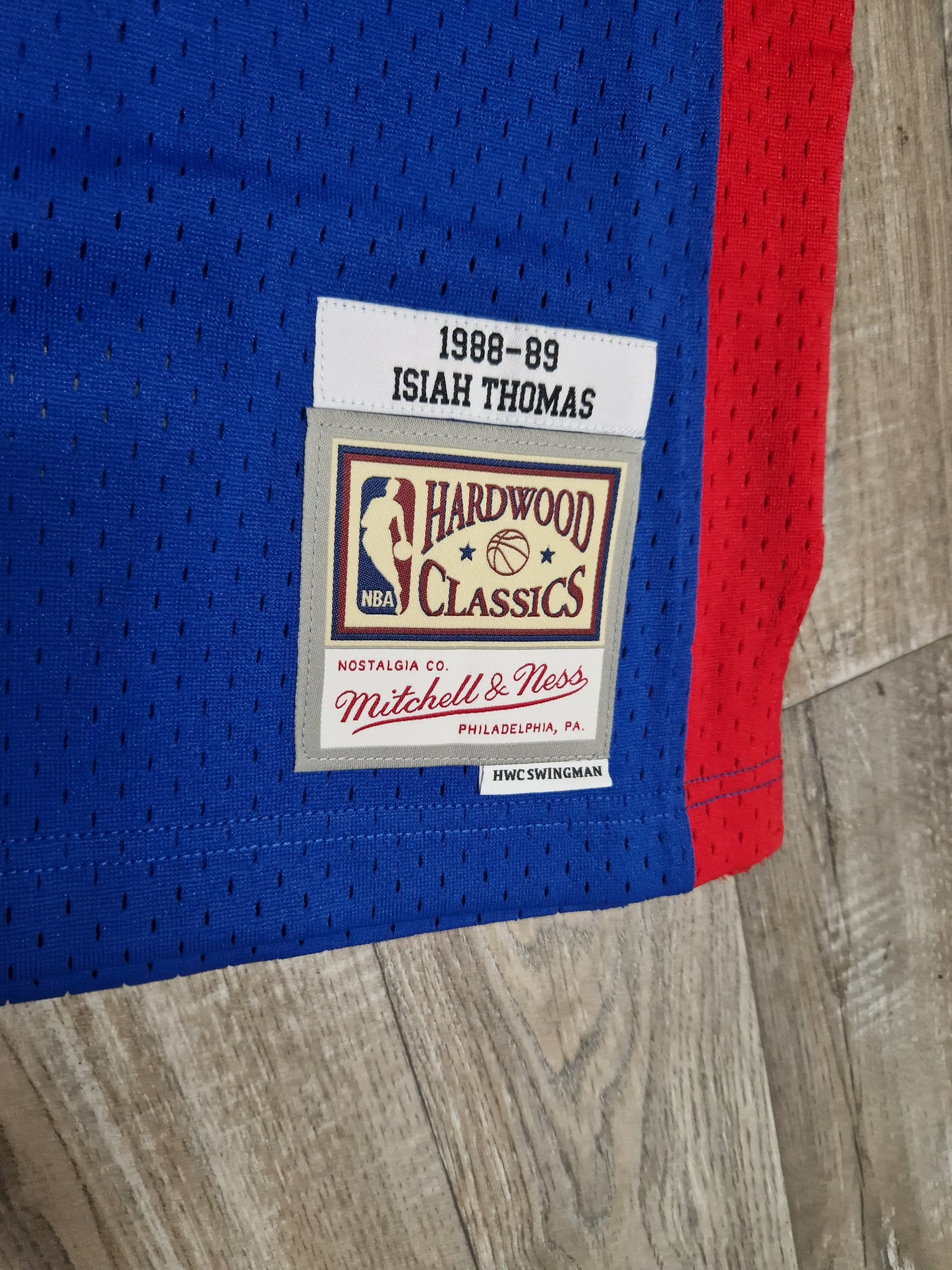 Isiah Thomas Detroit Pistons Jersey Size Medium