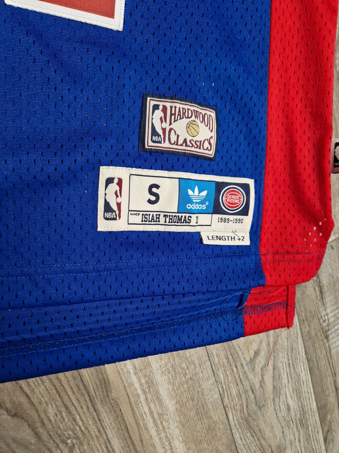 Isiah Thomas Detroit Pistons Jersey Size Small
