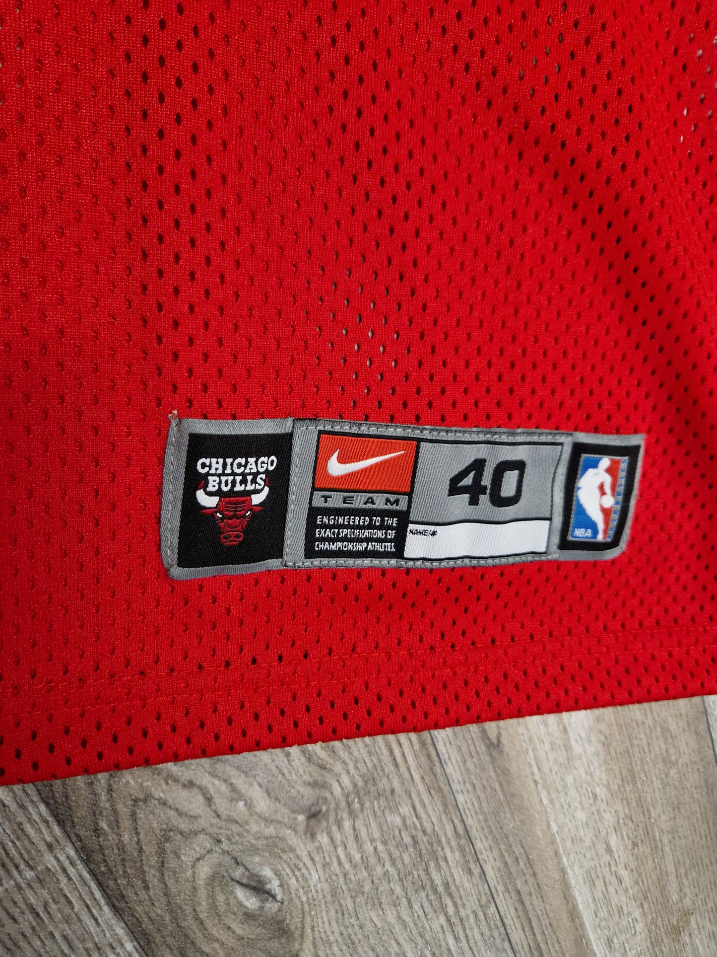 Michael Jordan Authentic Chicago Bulls Jersey Size Medium