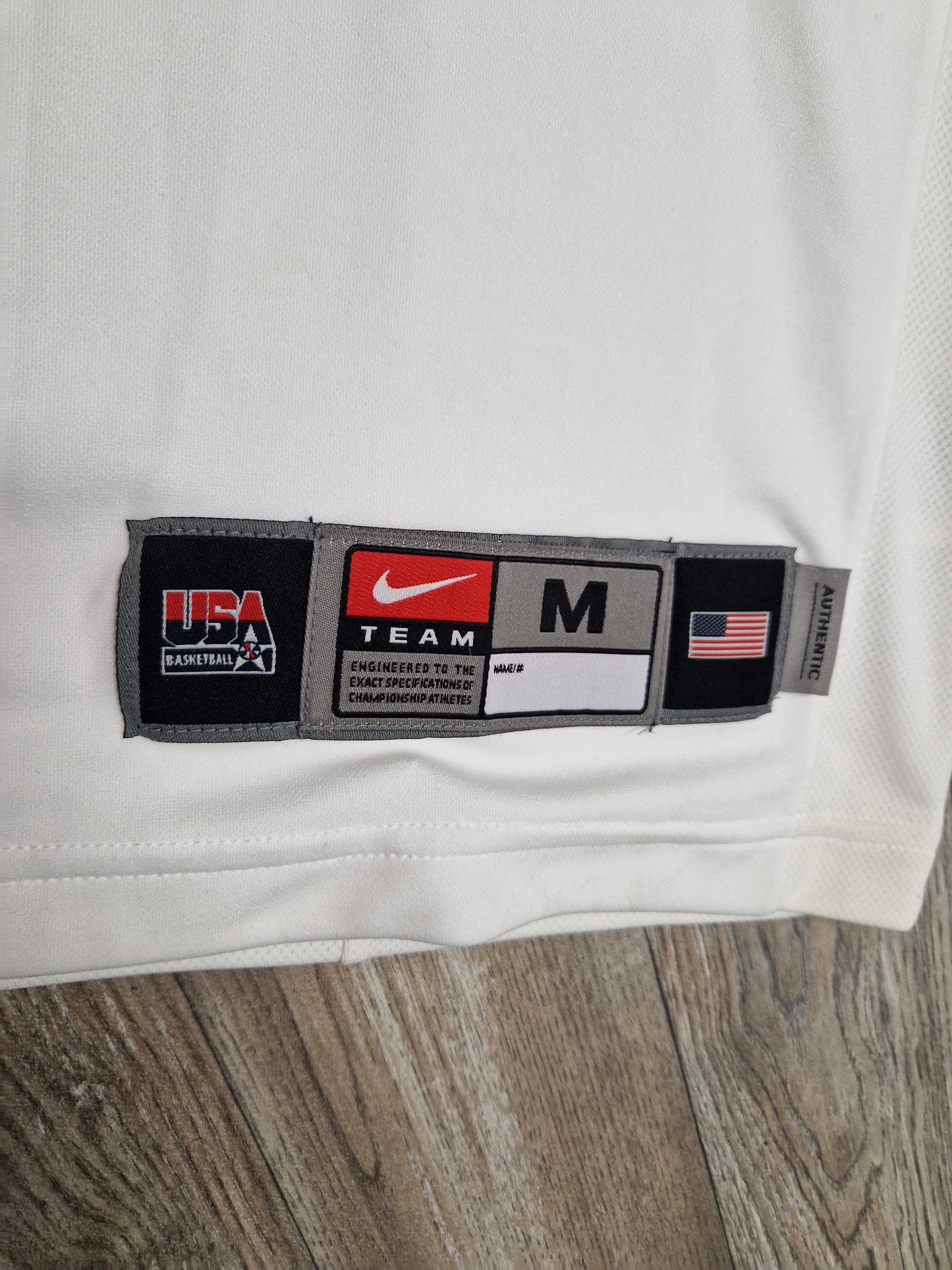 LeBron James Authentic Team USA Jersey Size Medium