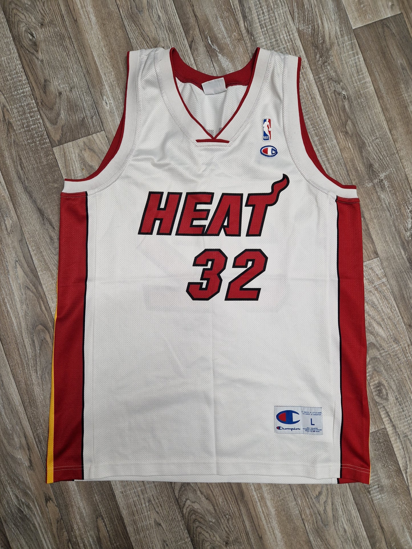 Shaquille O'Neal Miami Heat Jersey Size Large