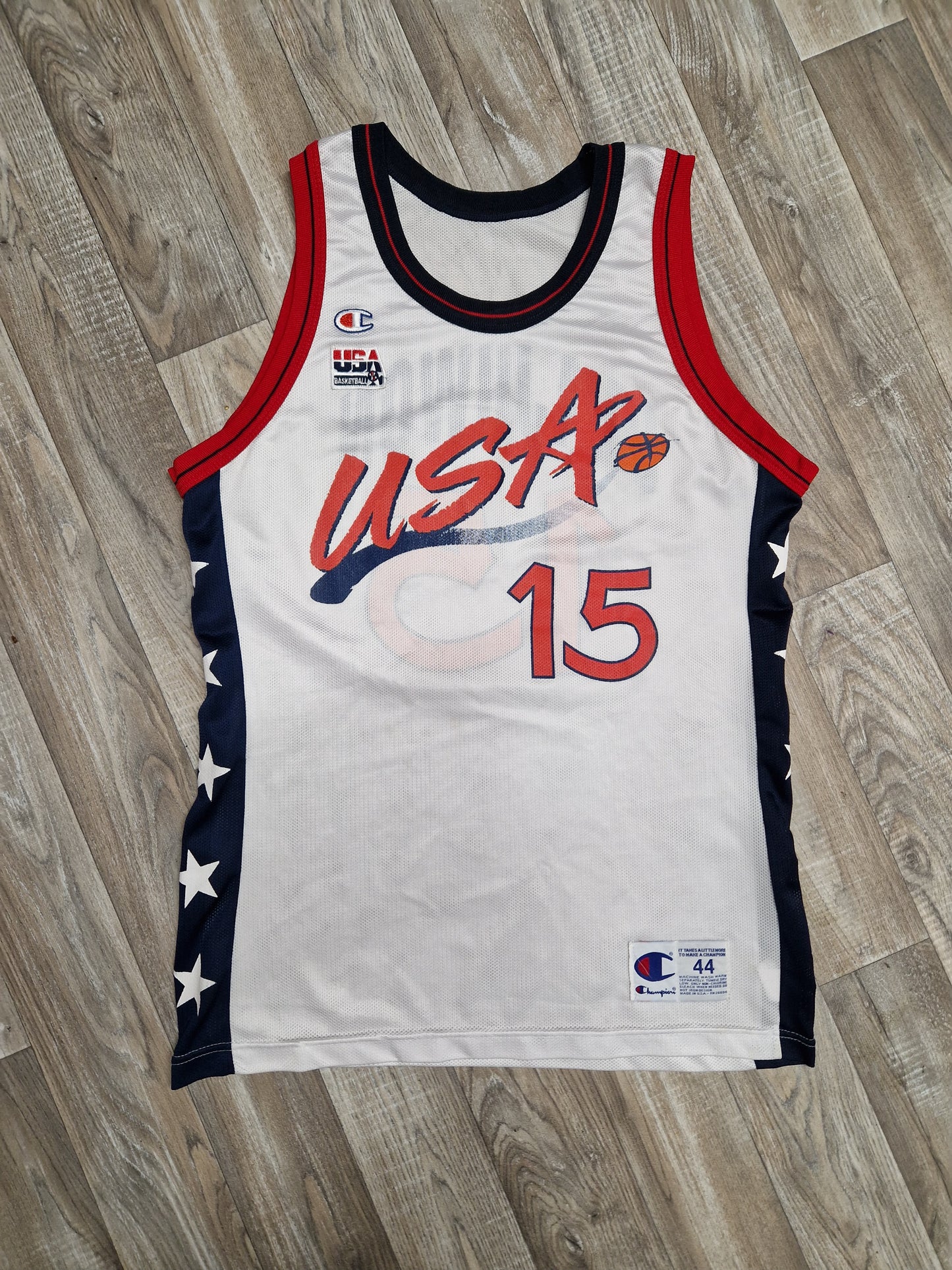 Hakeem Olajuwon Team USA Jersey Size Large
