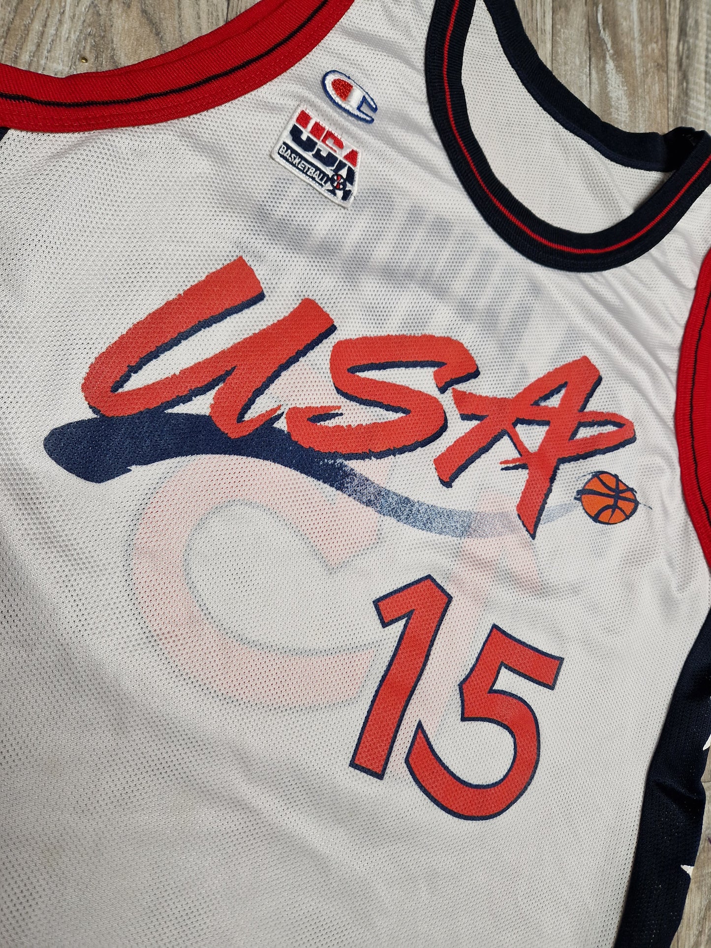 Hakeem Olajuwon Team USA Jersey Size Large