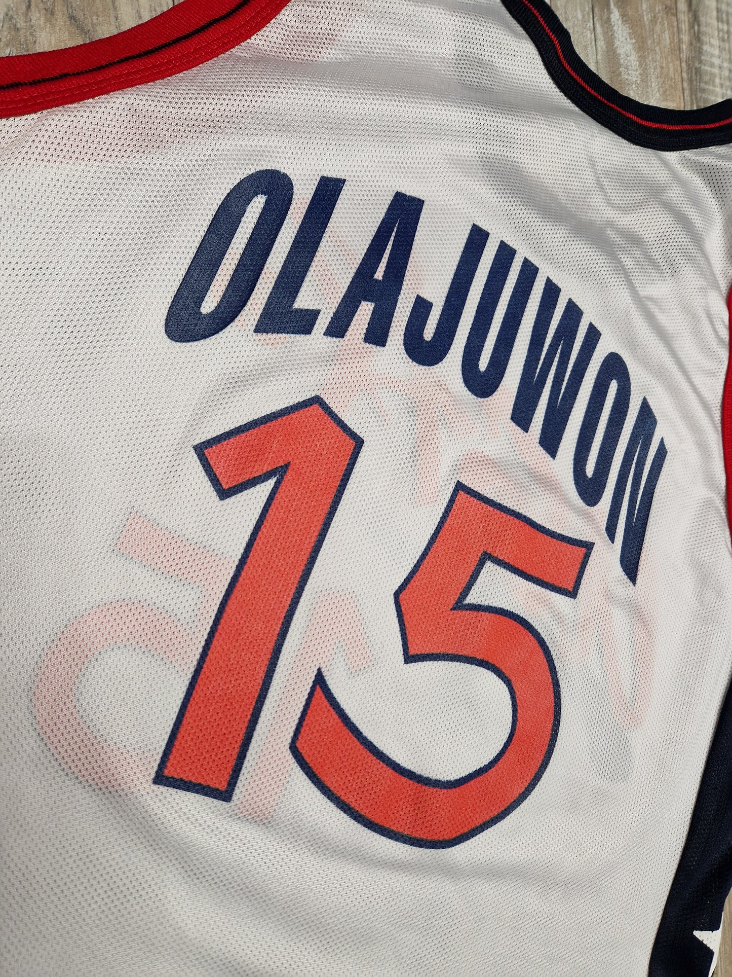 Hakeem Olajuwon Team USA Jersey Size Large