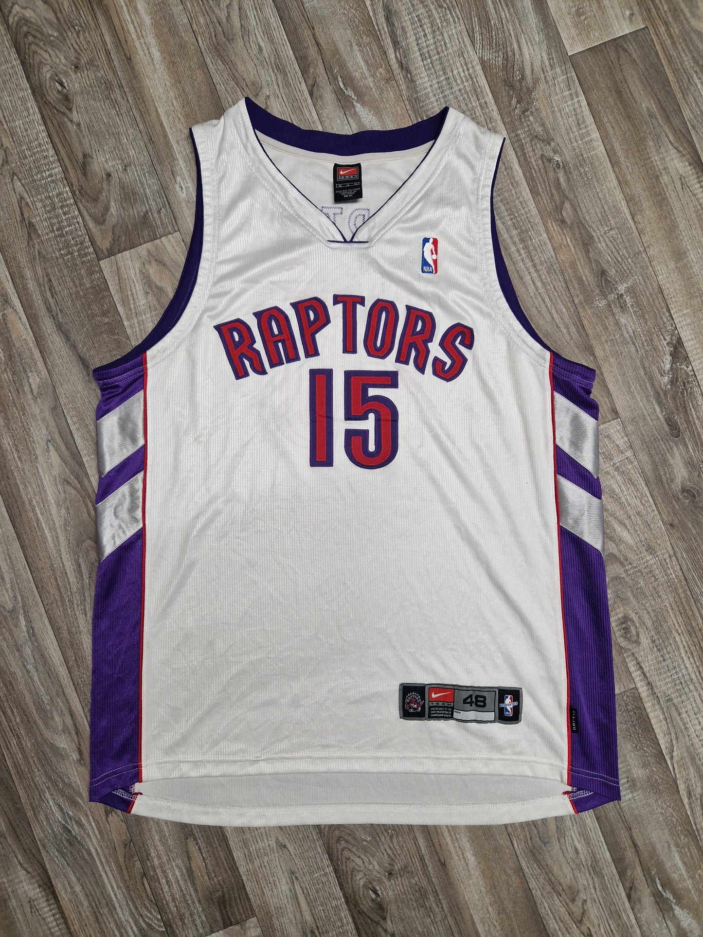 Vince Carter Authentic Toronto Raptors Jersey Size XL