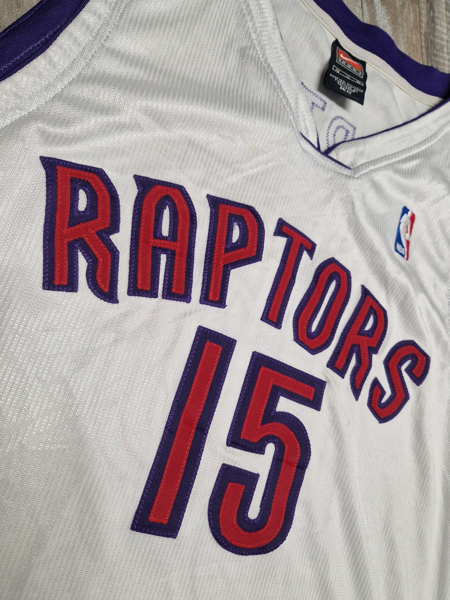 Vince Carter Authentic Toronto Raptors Jersey Size XL