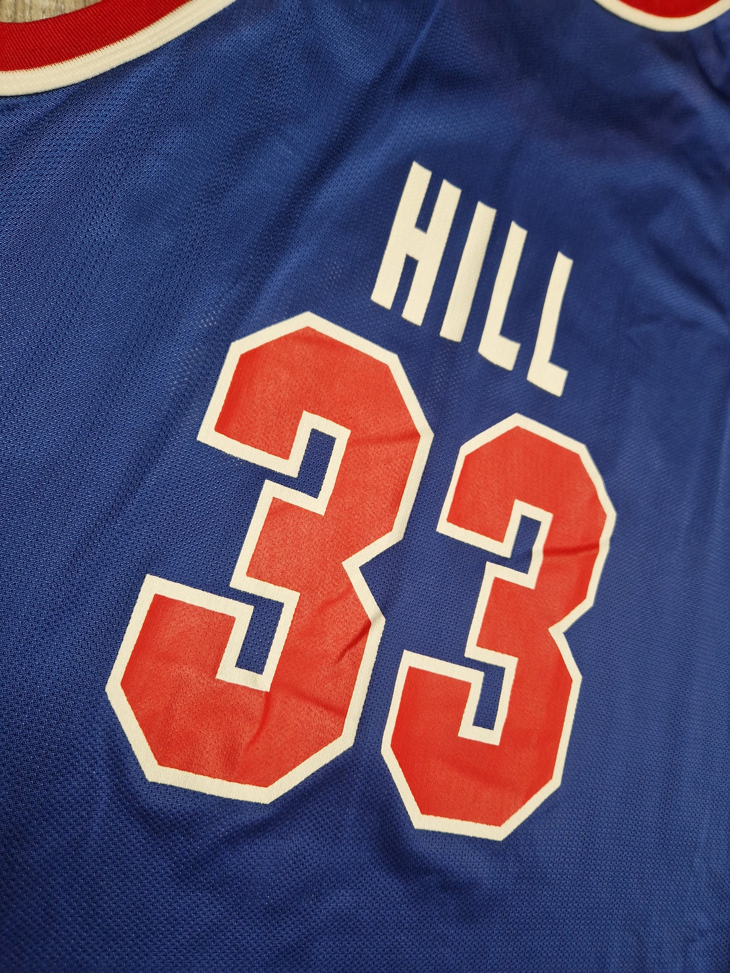 Grant Hill Detroit Pistons Jersey Size Large