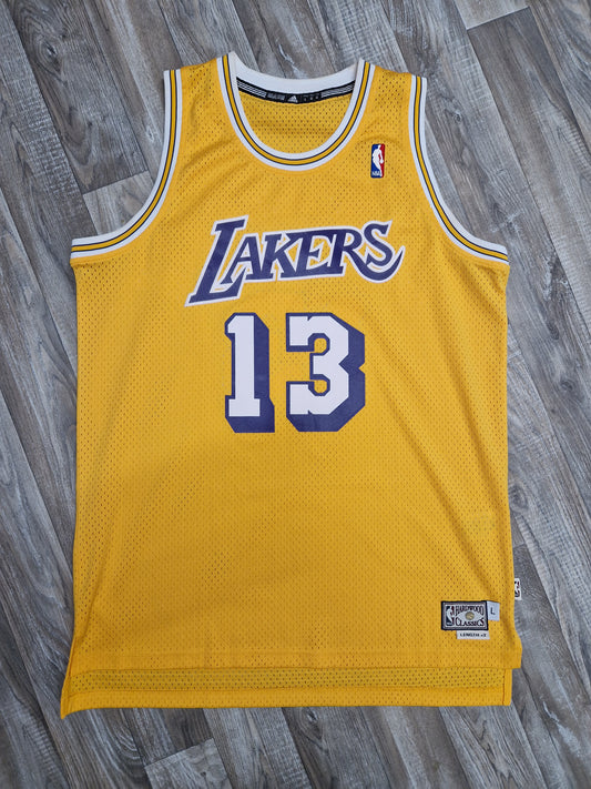 Wilt Chamberlain Los Angeles Lakers Jersey Size Large